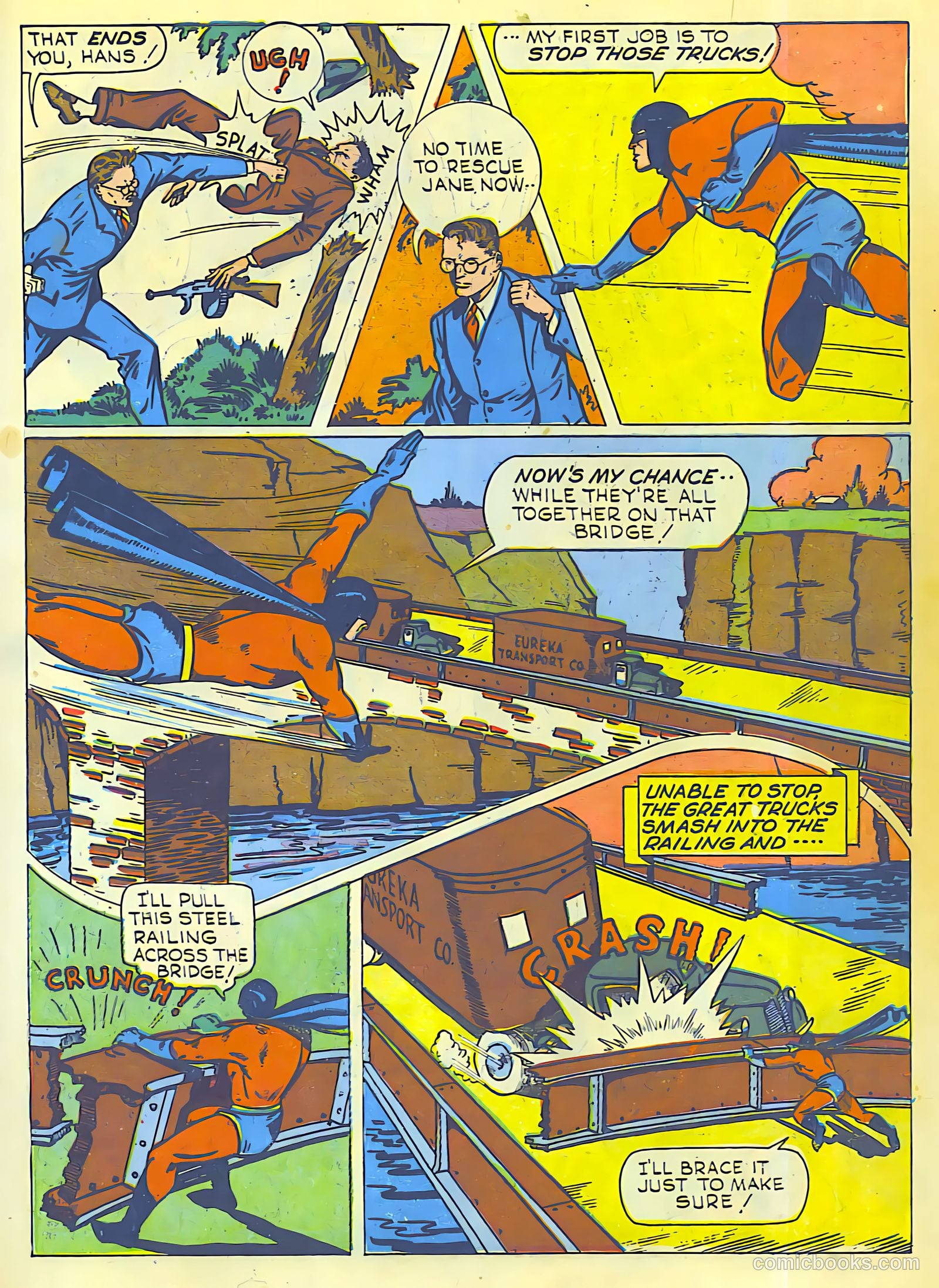 Thrilling Comics #30 (1940) — page 19 of 68