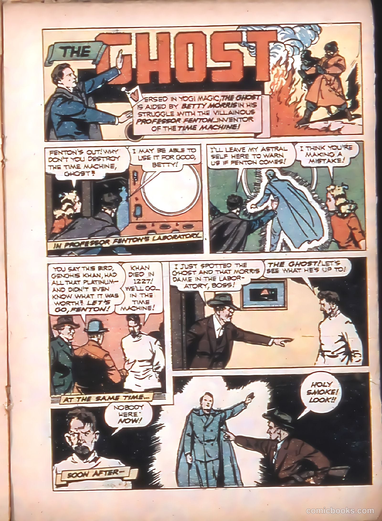 Thrilling Comics #30 (1940) — page 33 of 68