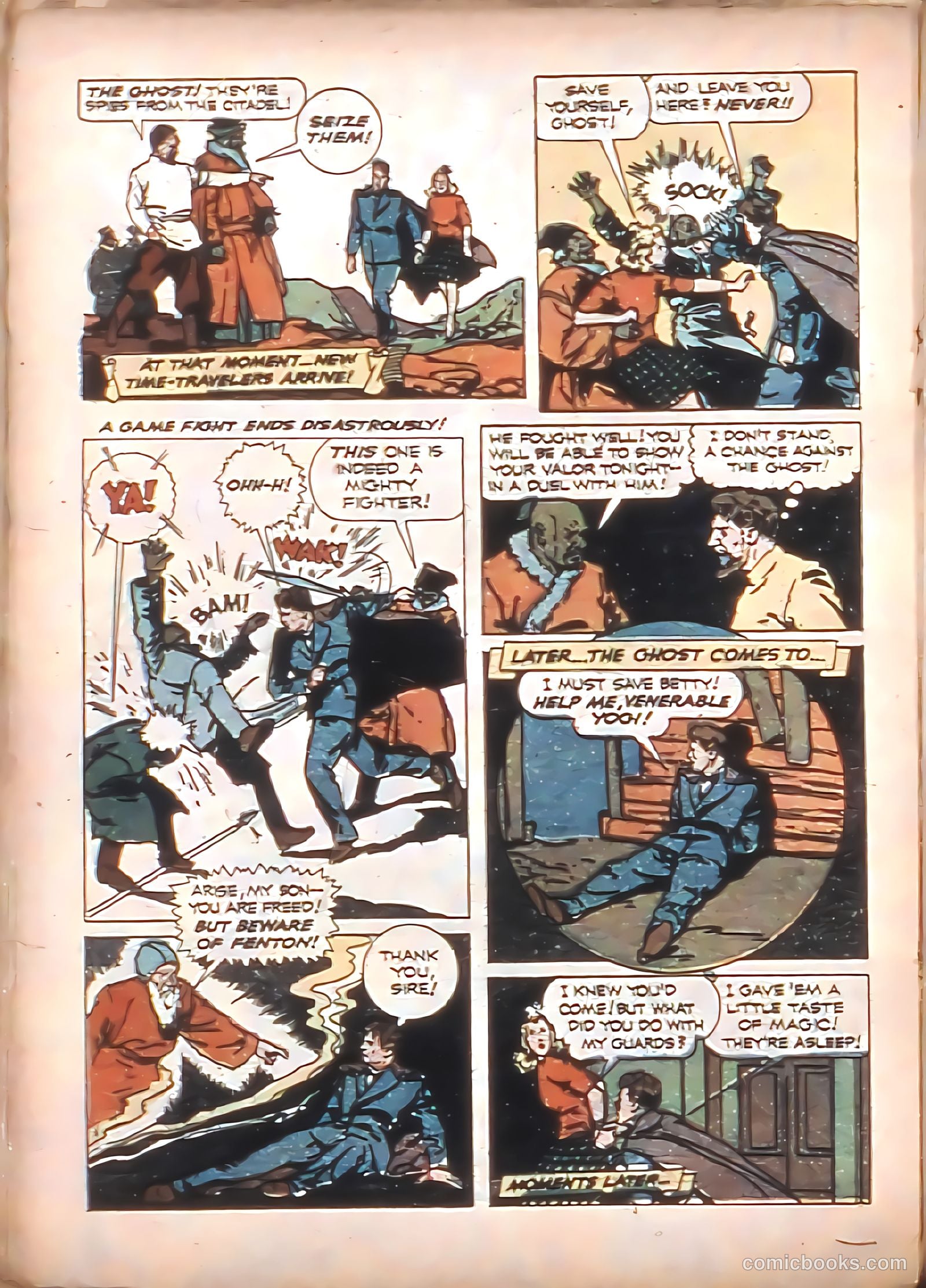 Thrilling Comics #30 (1940) — page 36 of 68