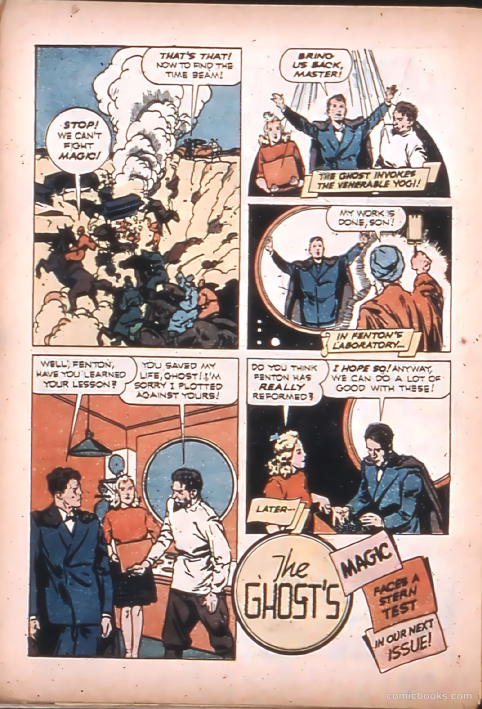 Thrilling Comics #30 (1940) — page 40 of 68