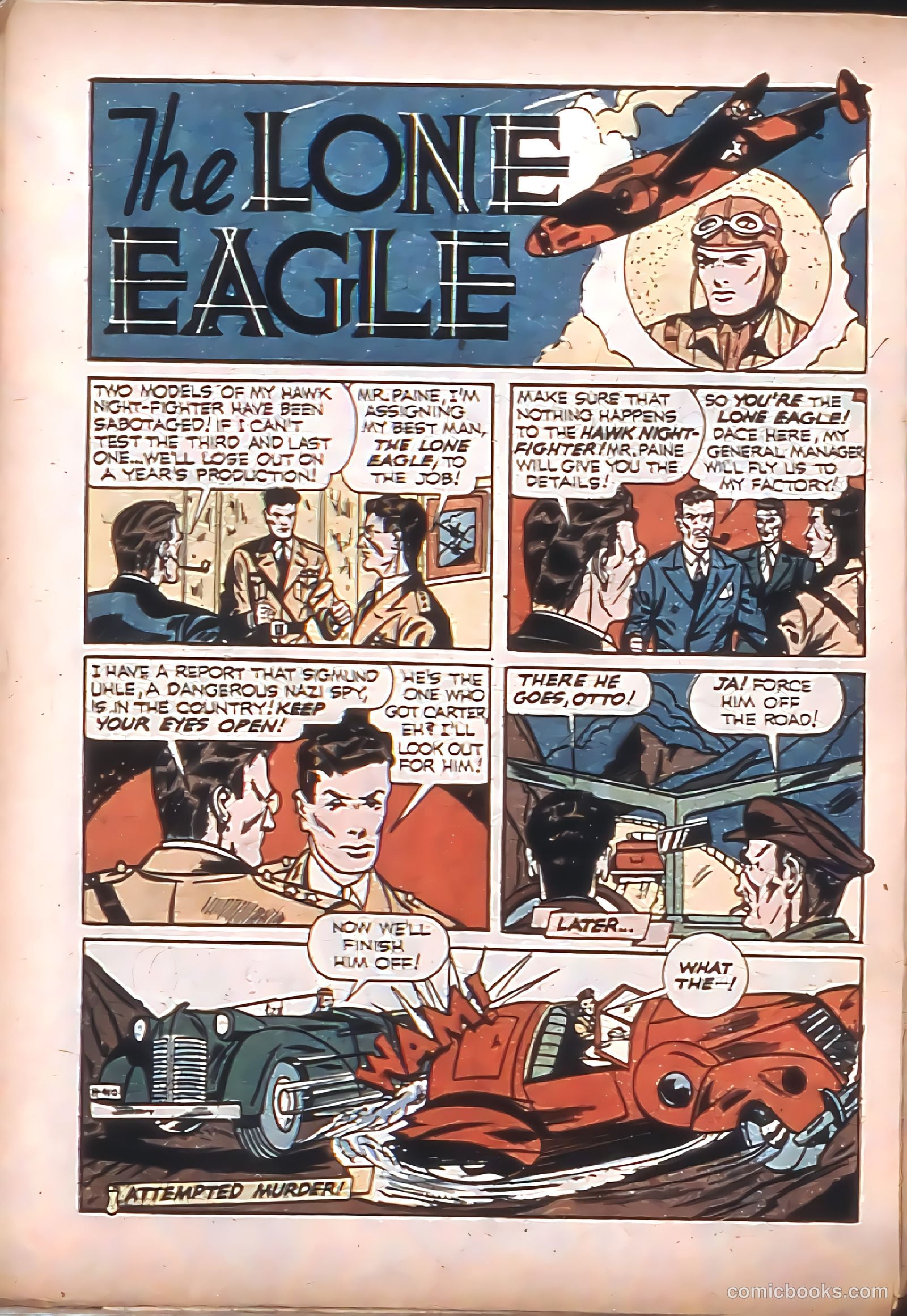 Thrilling Comics #30 (1940) — page 42 of 68