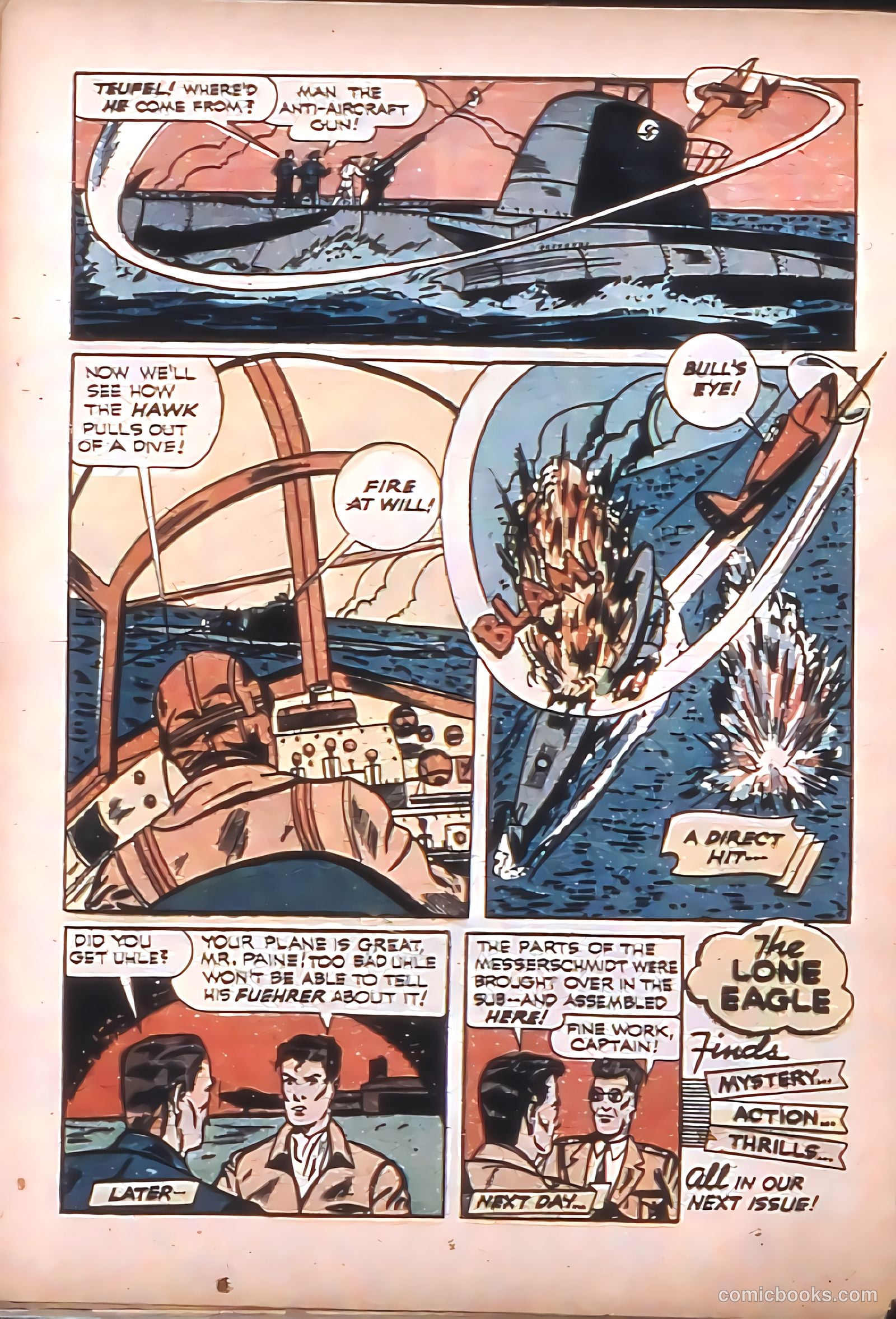 Thrilling Comics #30 (1940) — page 48 of 68