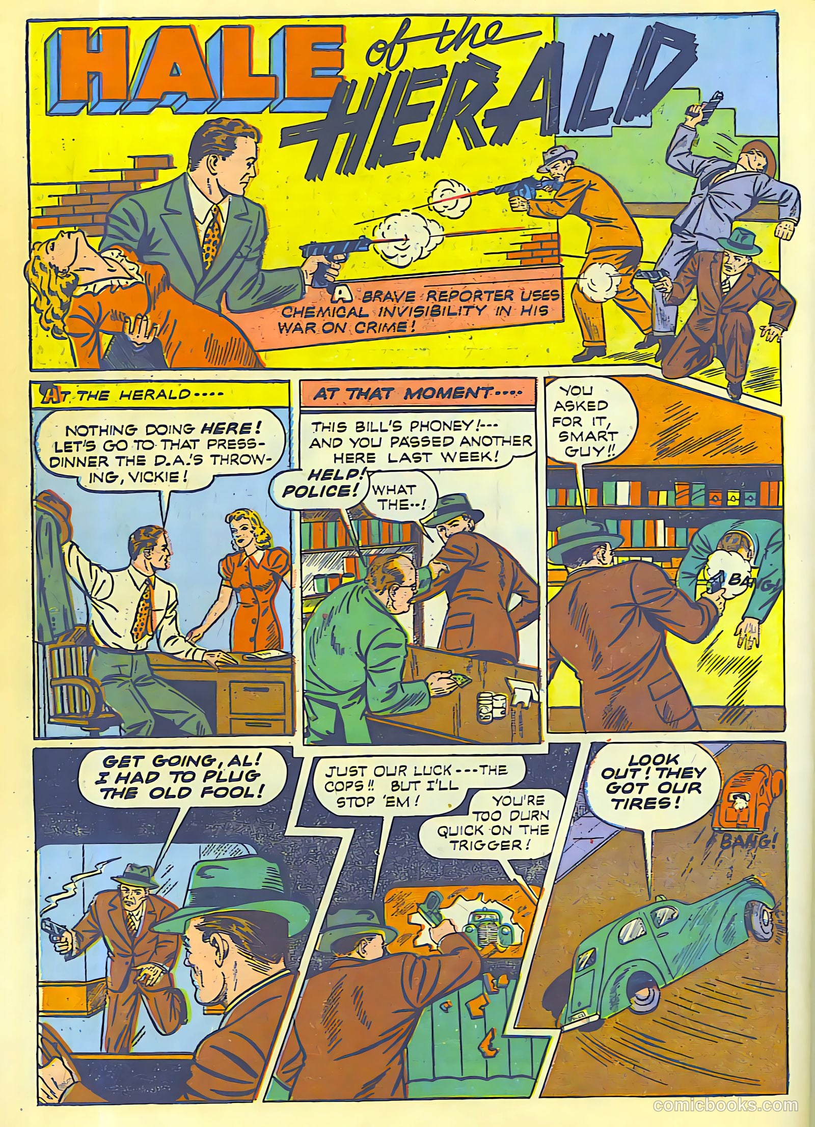 Thrilling Comics #30 (1940) — page 50 of 68
