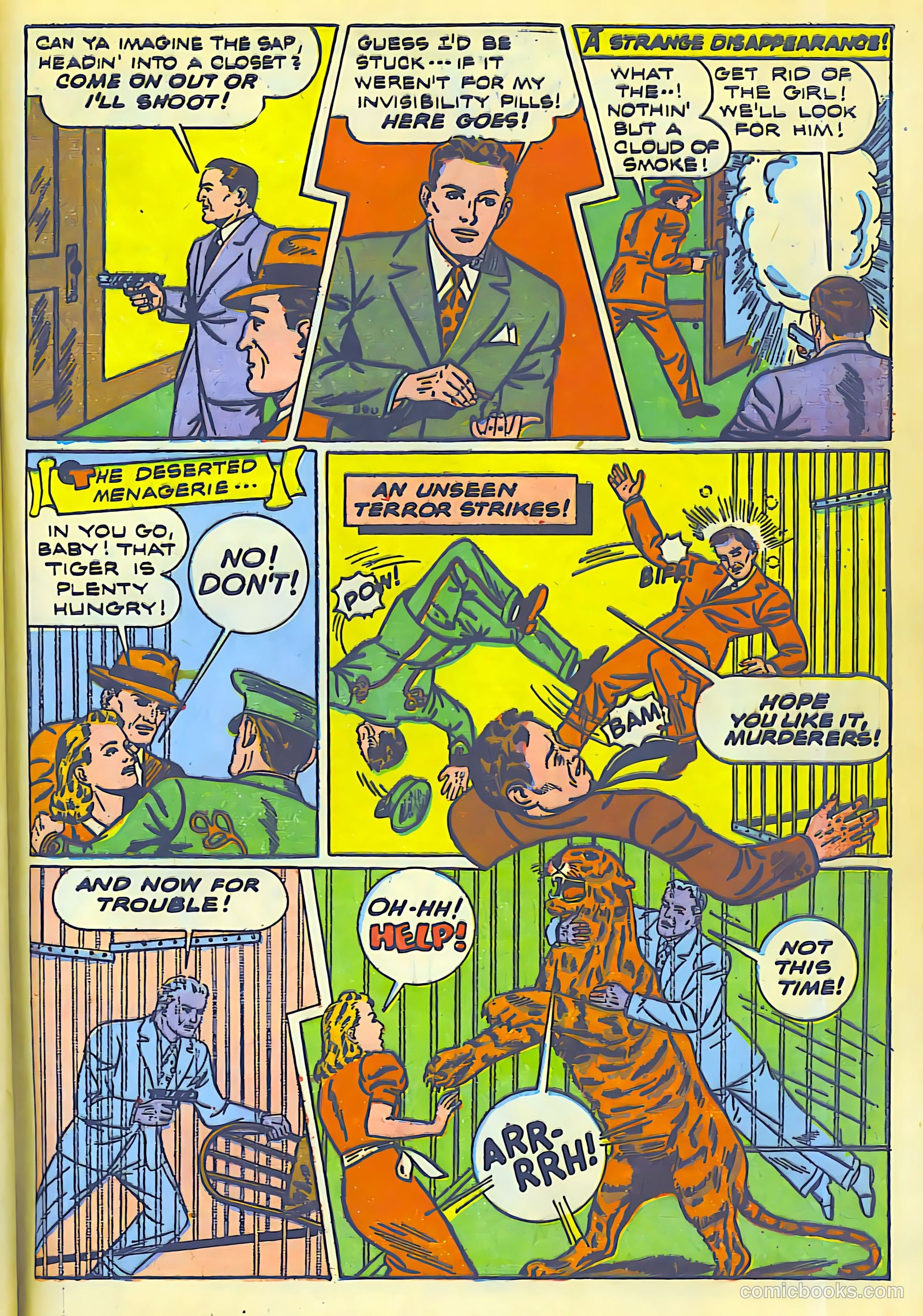 Thrilling Comics #30 (1940) — page 57 of 68