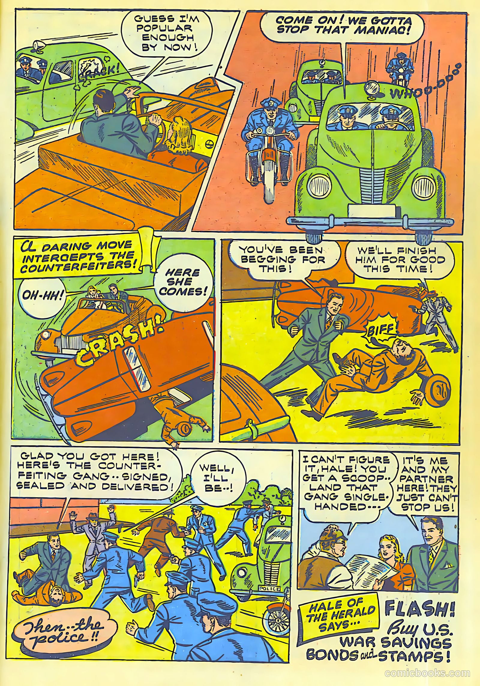 Thrilling Comics #30 (1940) — page 59 of 68