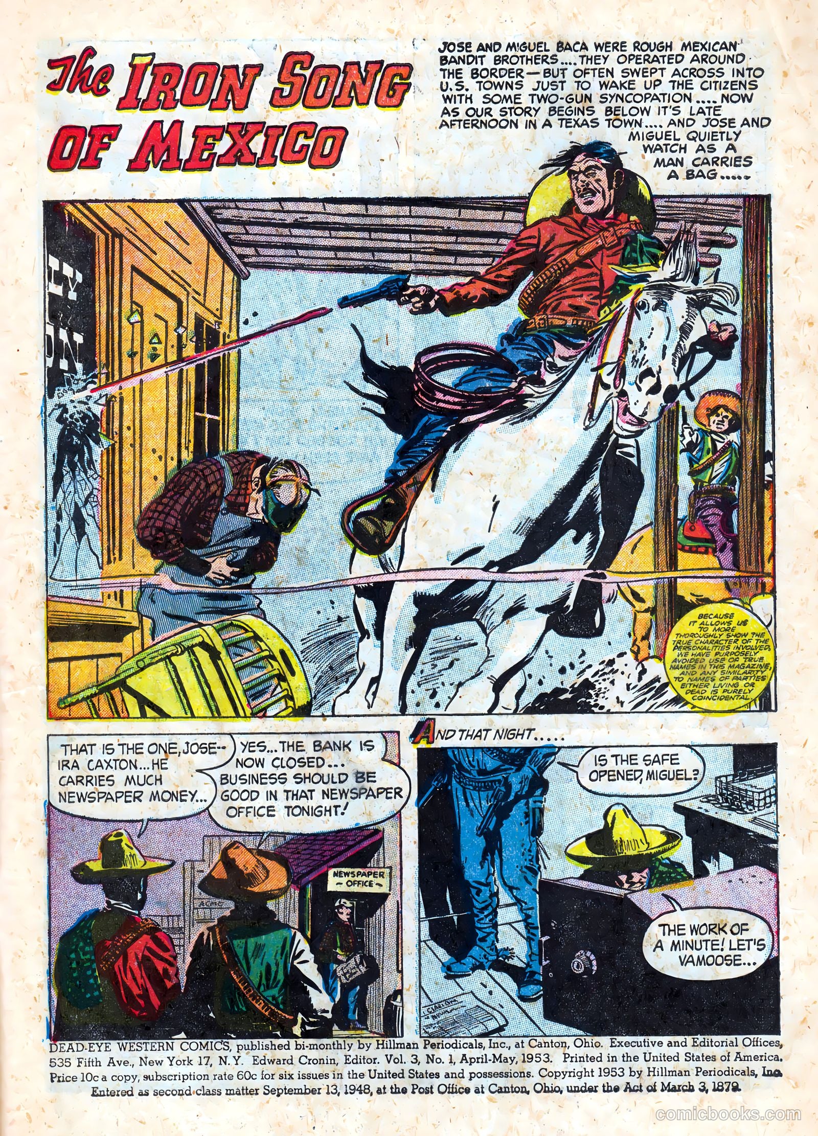 Dead-Eye Western v3 #1 — page 3 of 36
