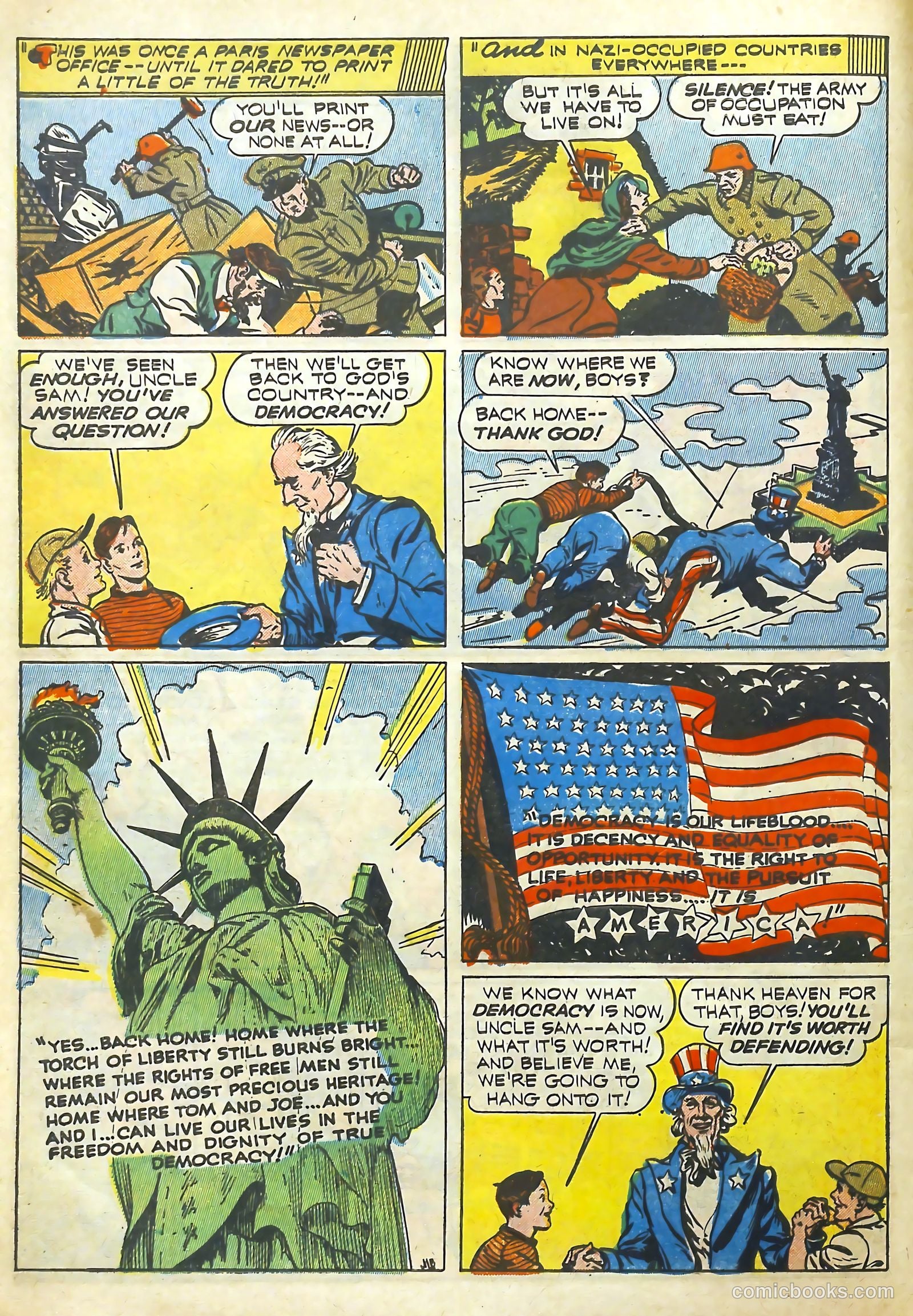 Real Life Comics #1 (1950) — page 12 of 68