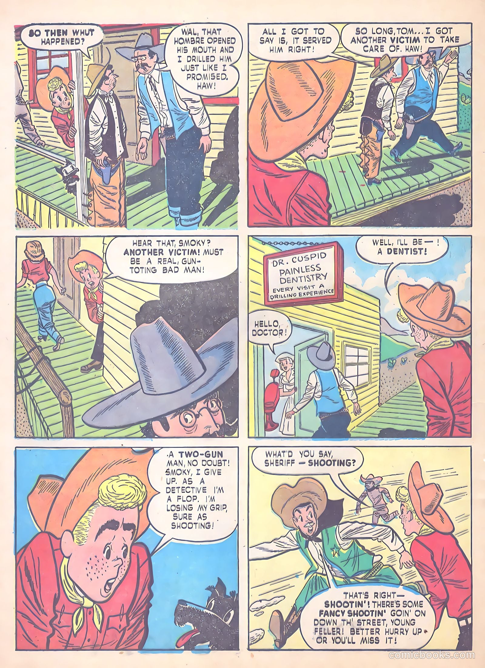 Tex Granger #23 — page 32 of 36