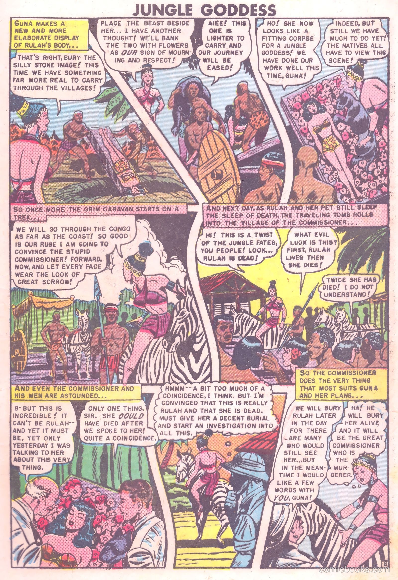 Rulah Jungle Goddess #27 — page 9 of 36