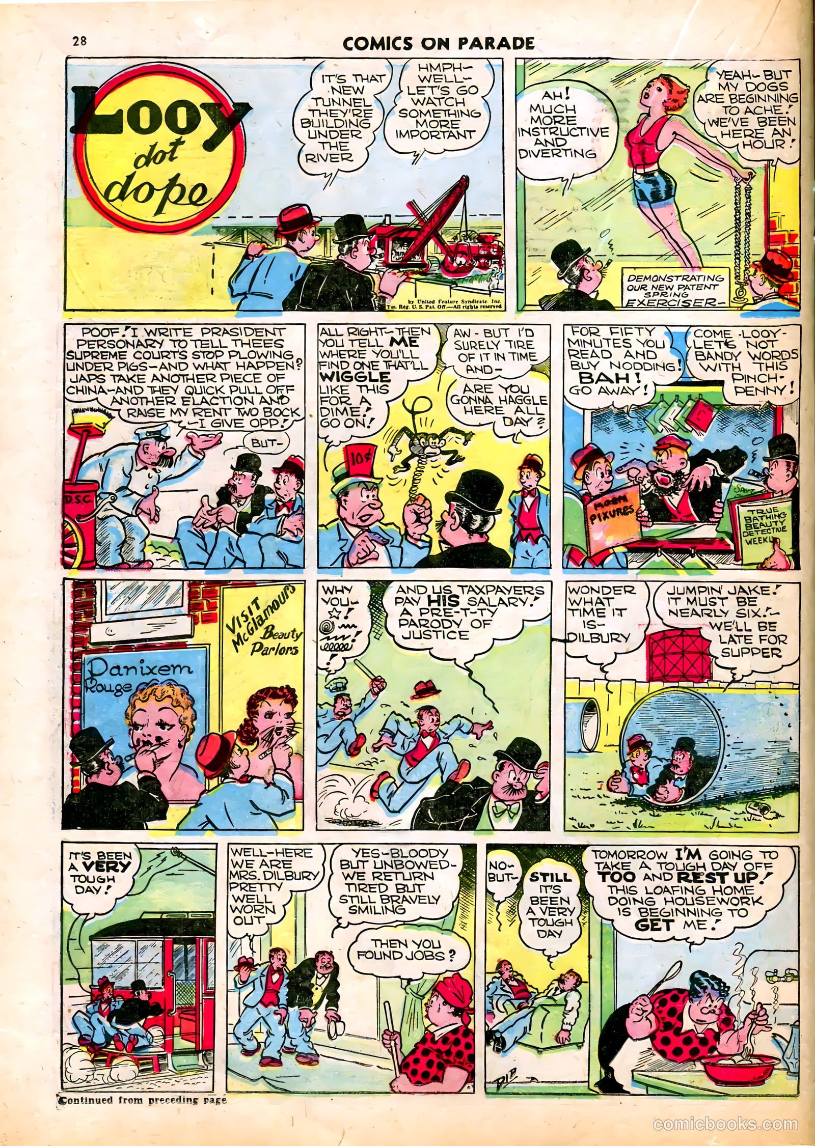 Comics on Parade #21 (1941) — page 25 of 55