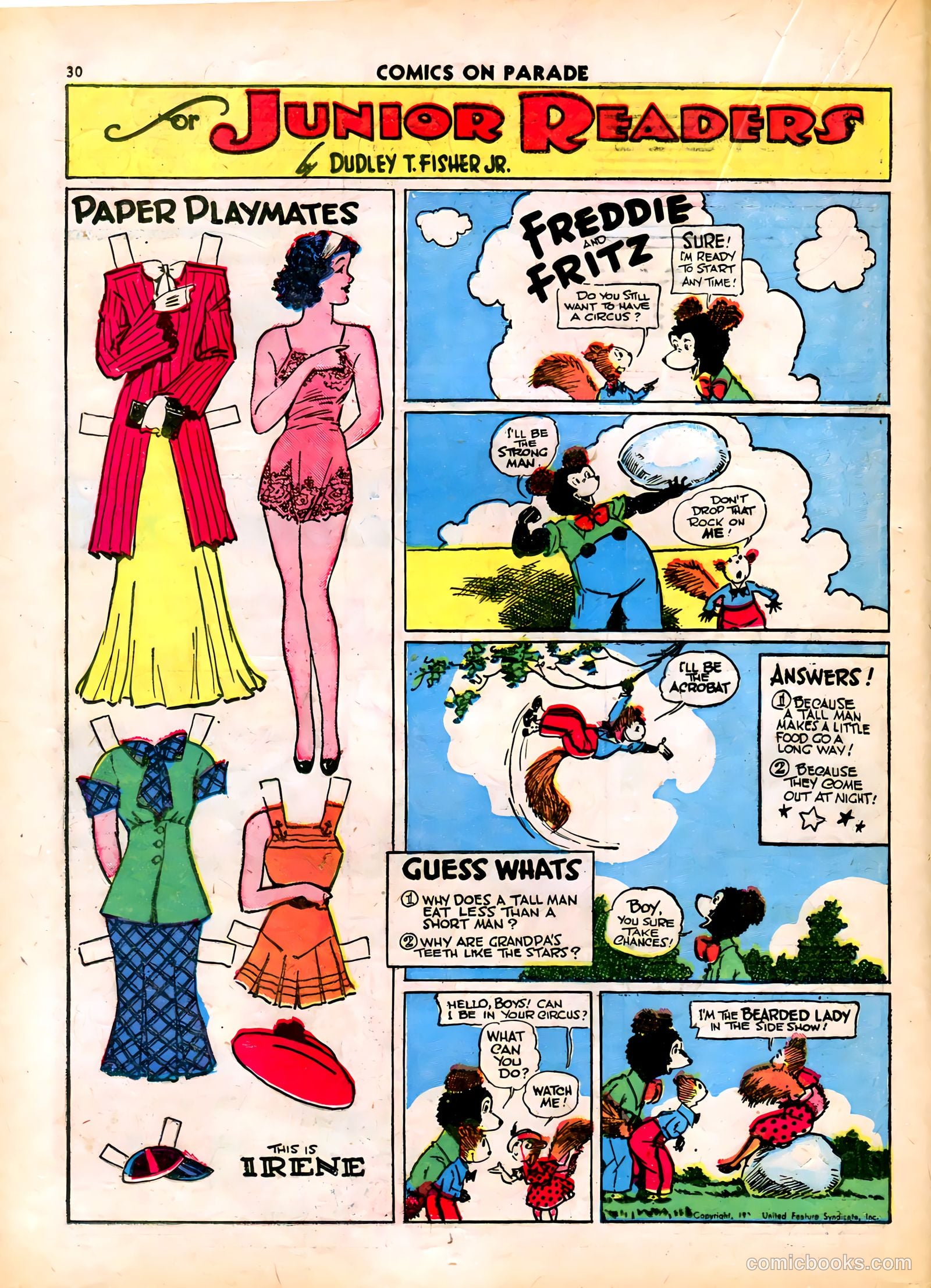 Comics on Parade #21 (1941) — page 27 of 55