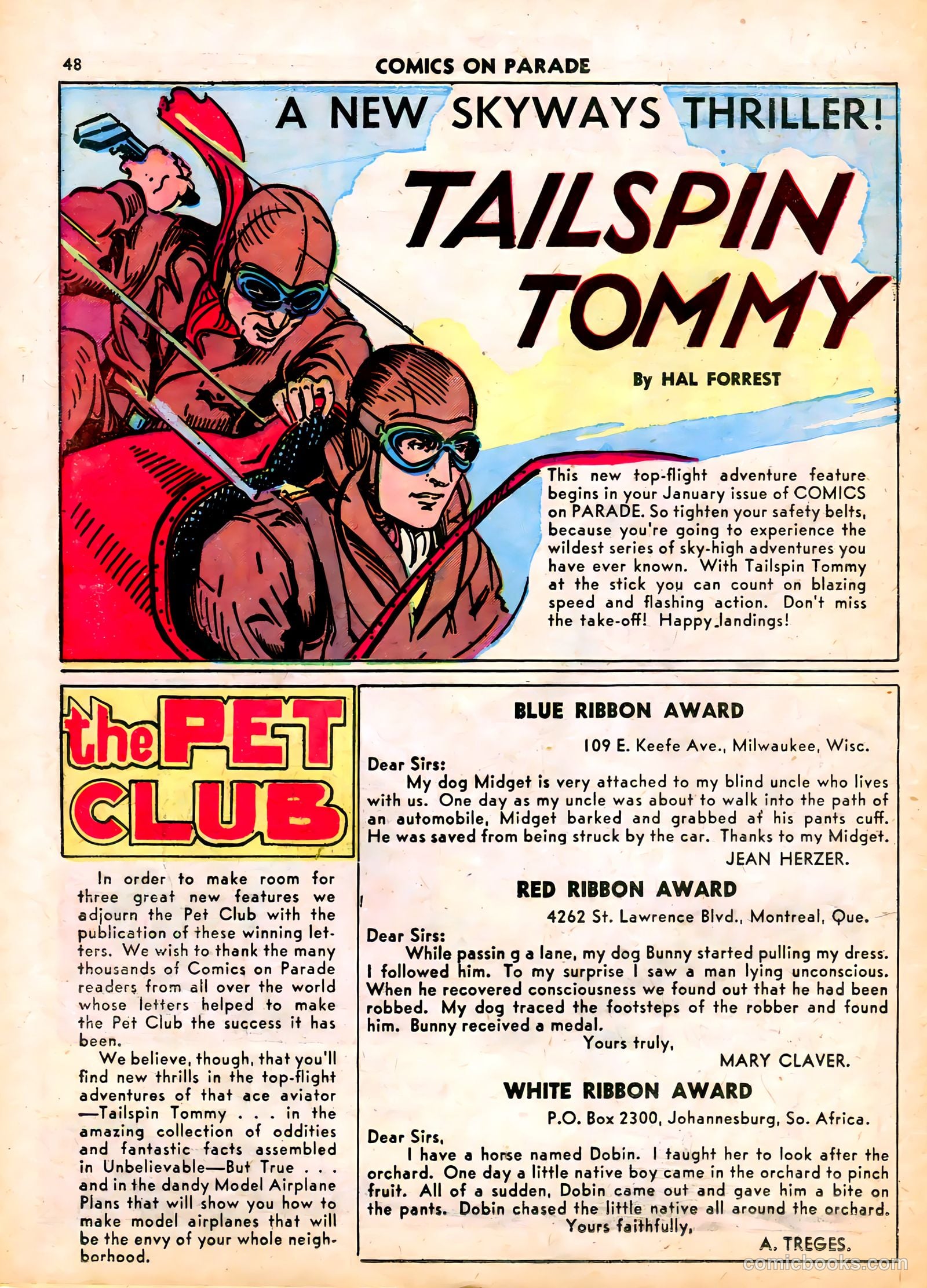 Comics on Parade #21 (1941) — page 43 of 55