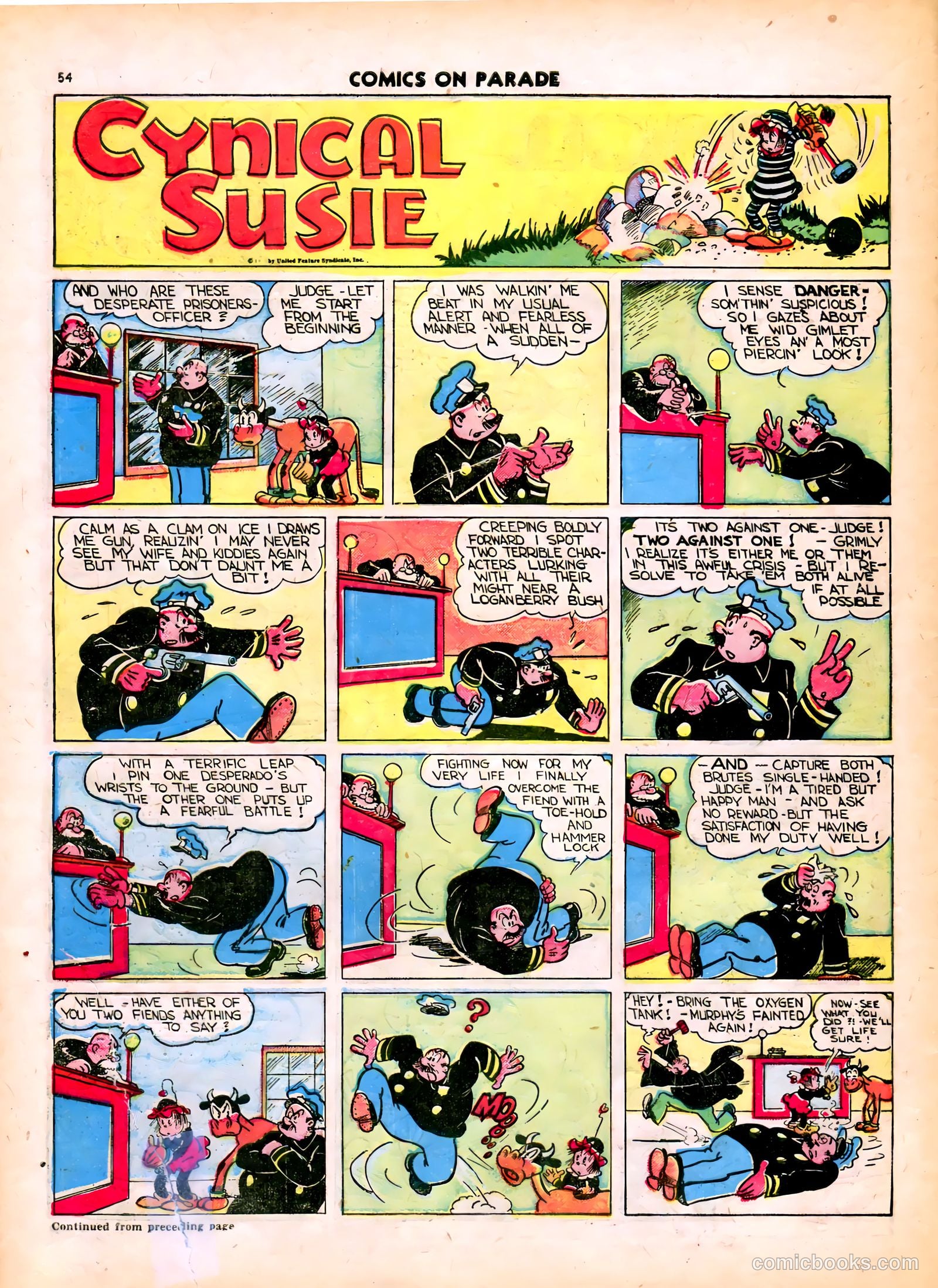 Comics on Parade #21 (1941) — page 49 of 55