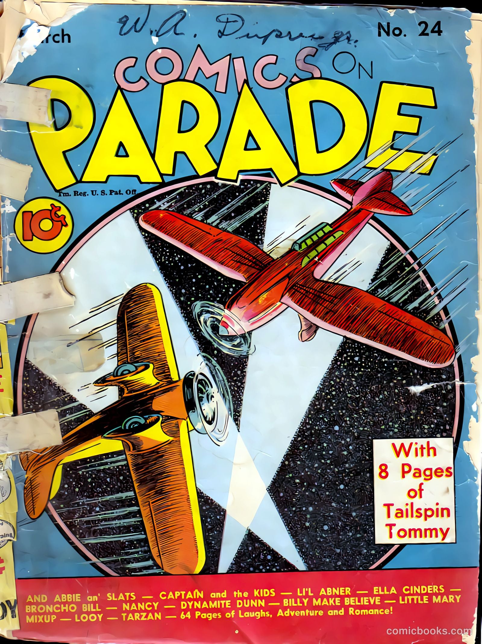 Comics on Parade #24 (1941) — page 2 of 54
