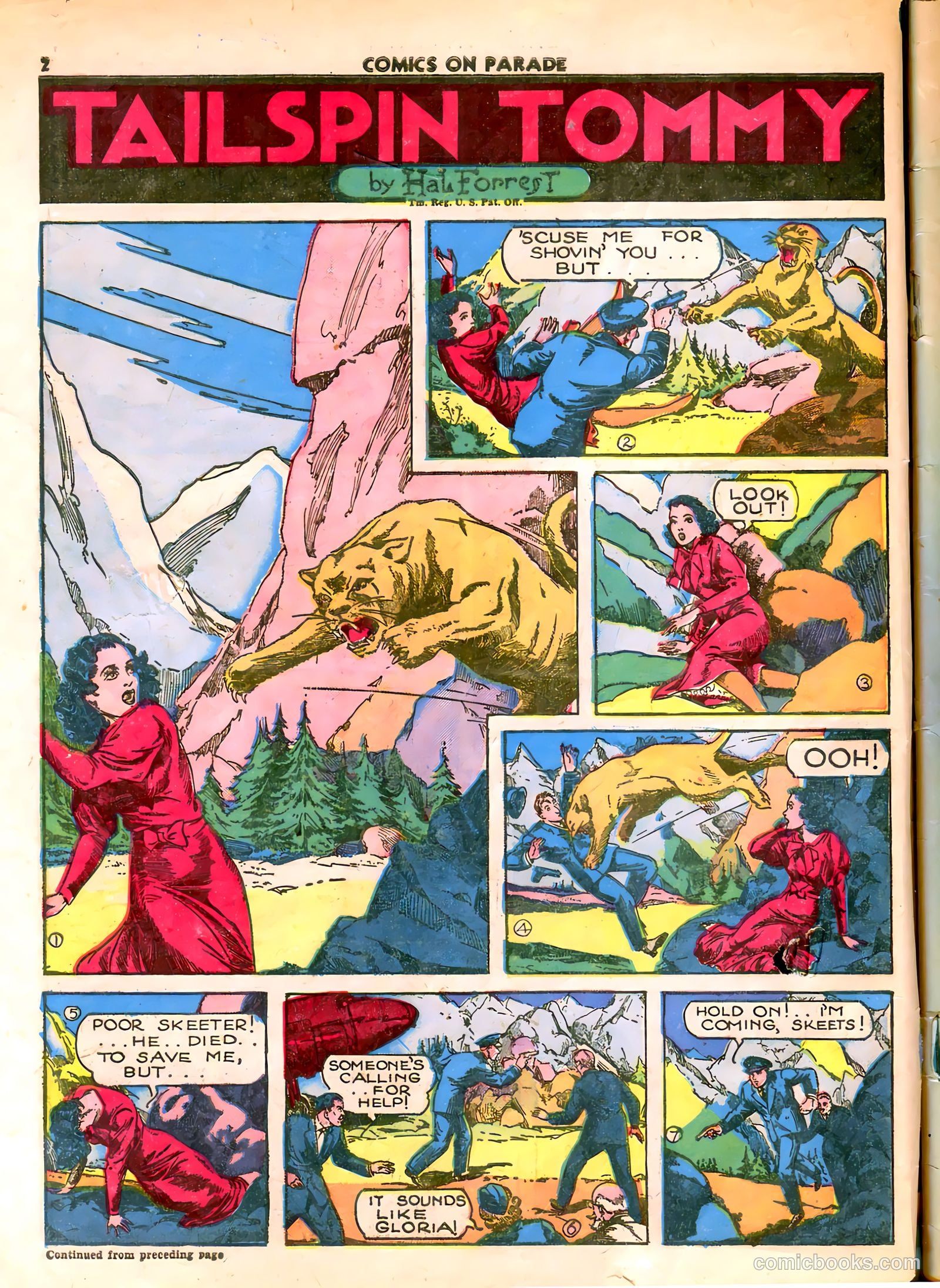 Comics on Parade #24 (1941) — page 4 of 54