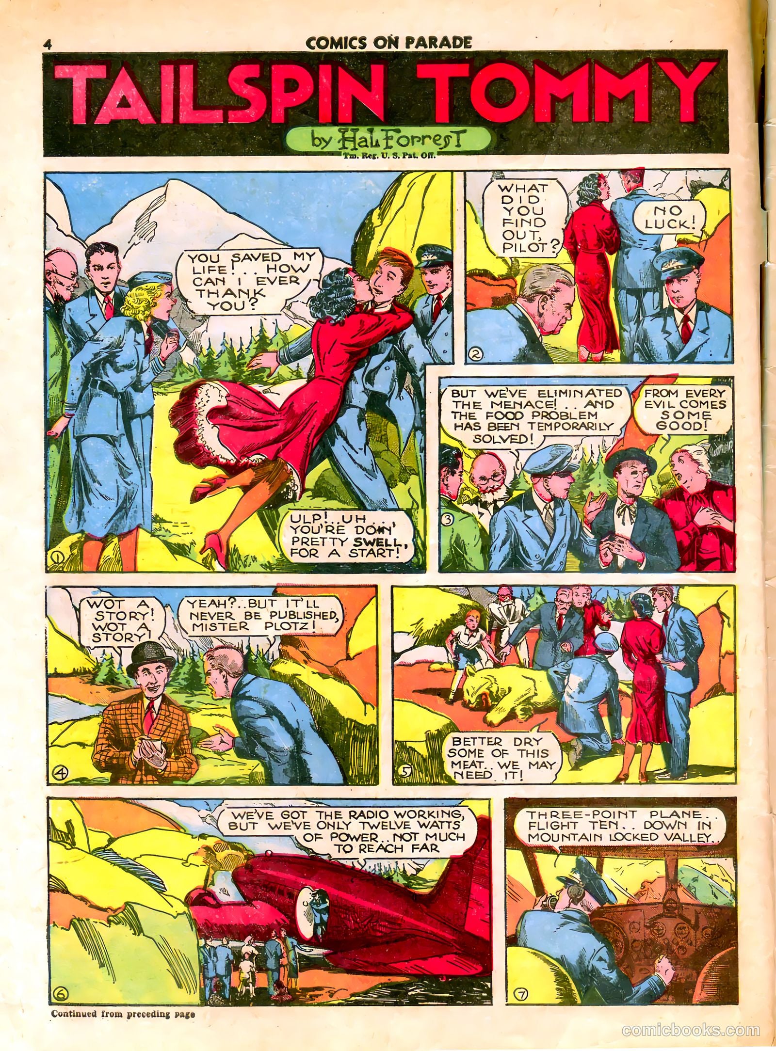 Comics on Parade #24 (1941) — page 6 of 54