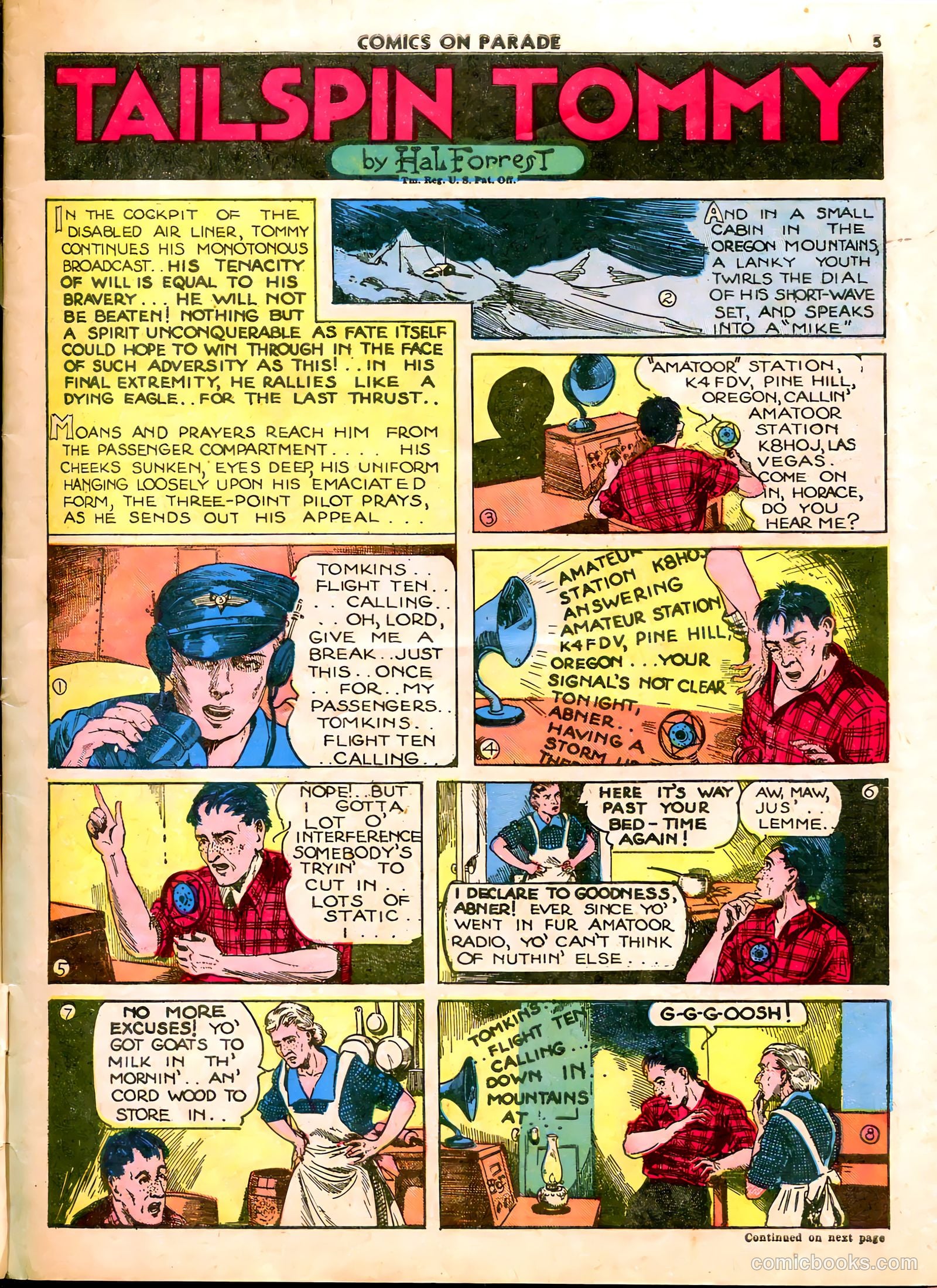 Comics on Parade #24 (1941) — page 7 of 54