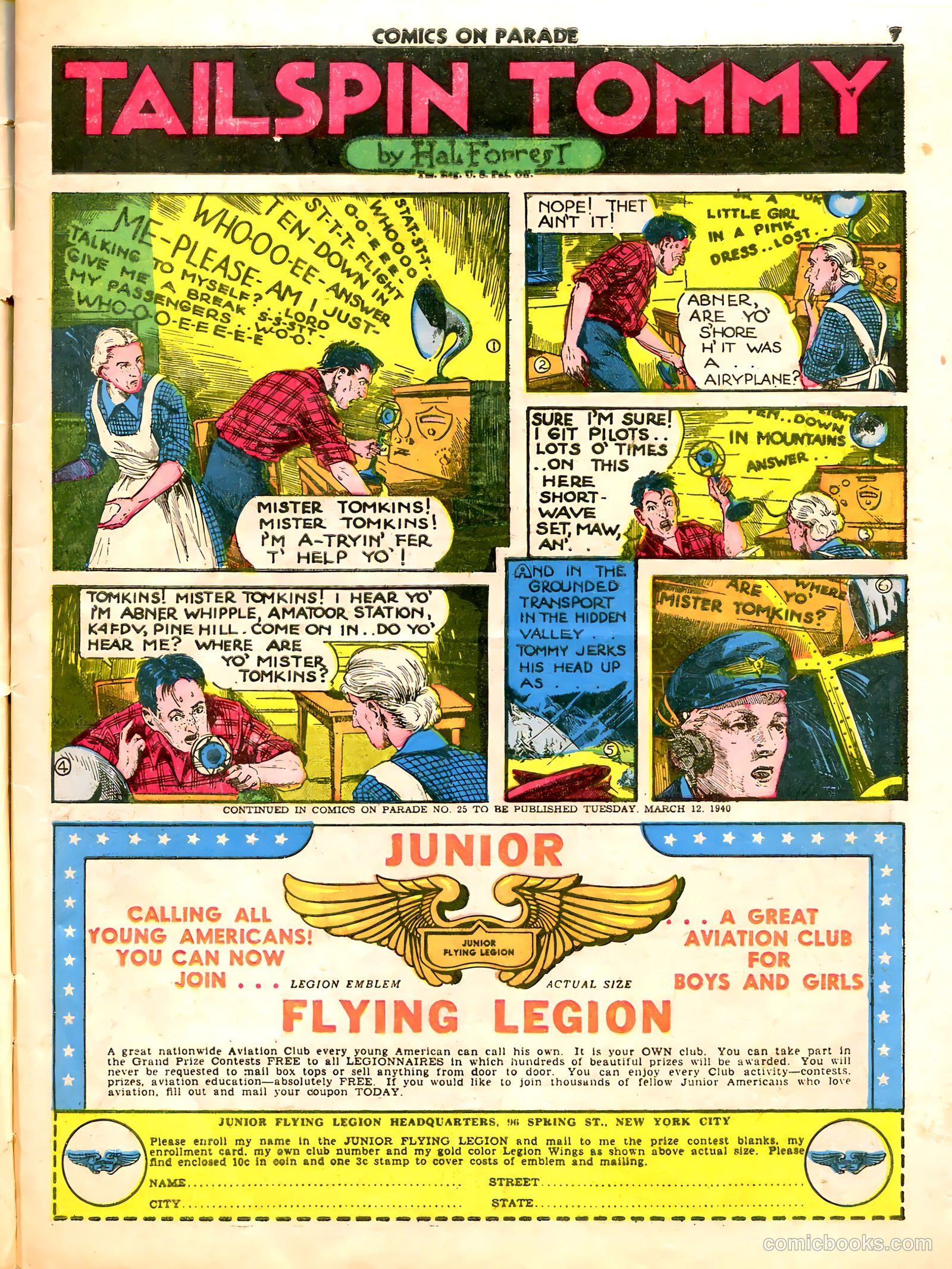 Comics on Parade #24 (1941) — page 9 of 54