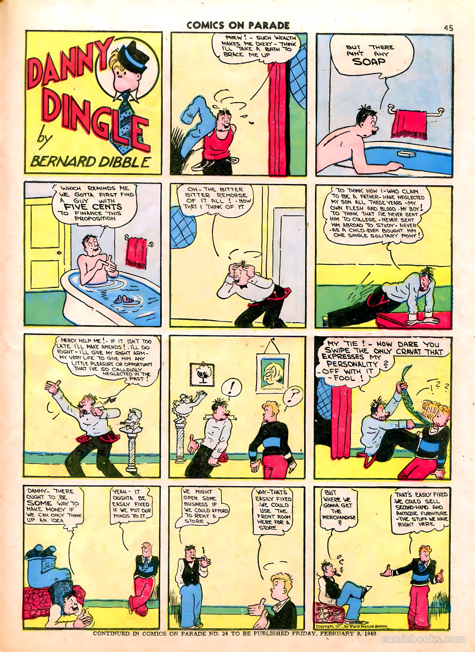 Comics on Parade #24 (1941) — page 40 of 54