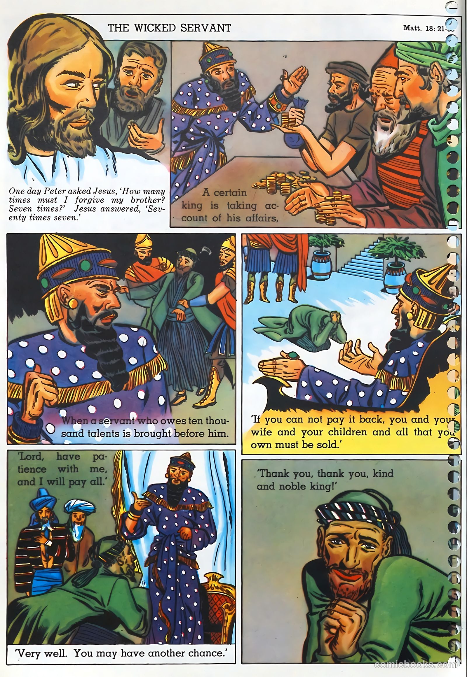 Parables Jesus Told #1 (1947) — page 10 of 48