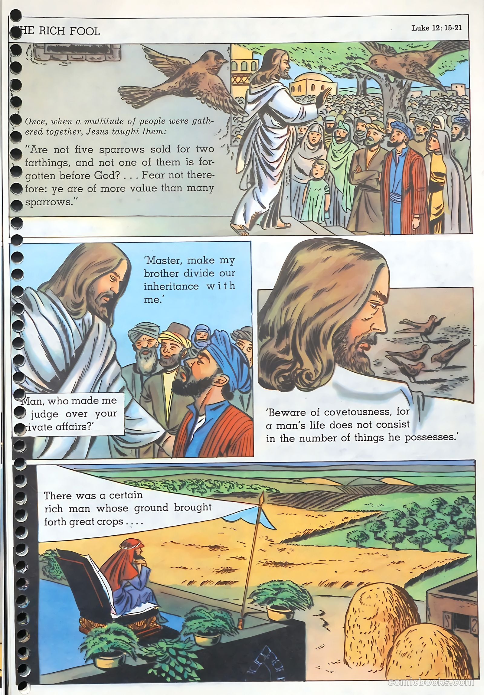Parables Jesus Told #1 (1947) — page 19 of 48