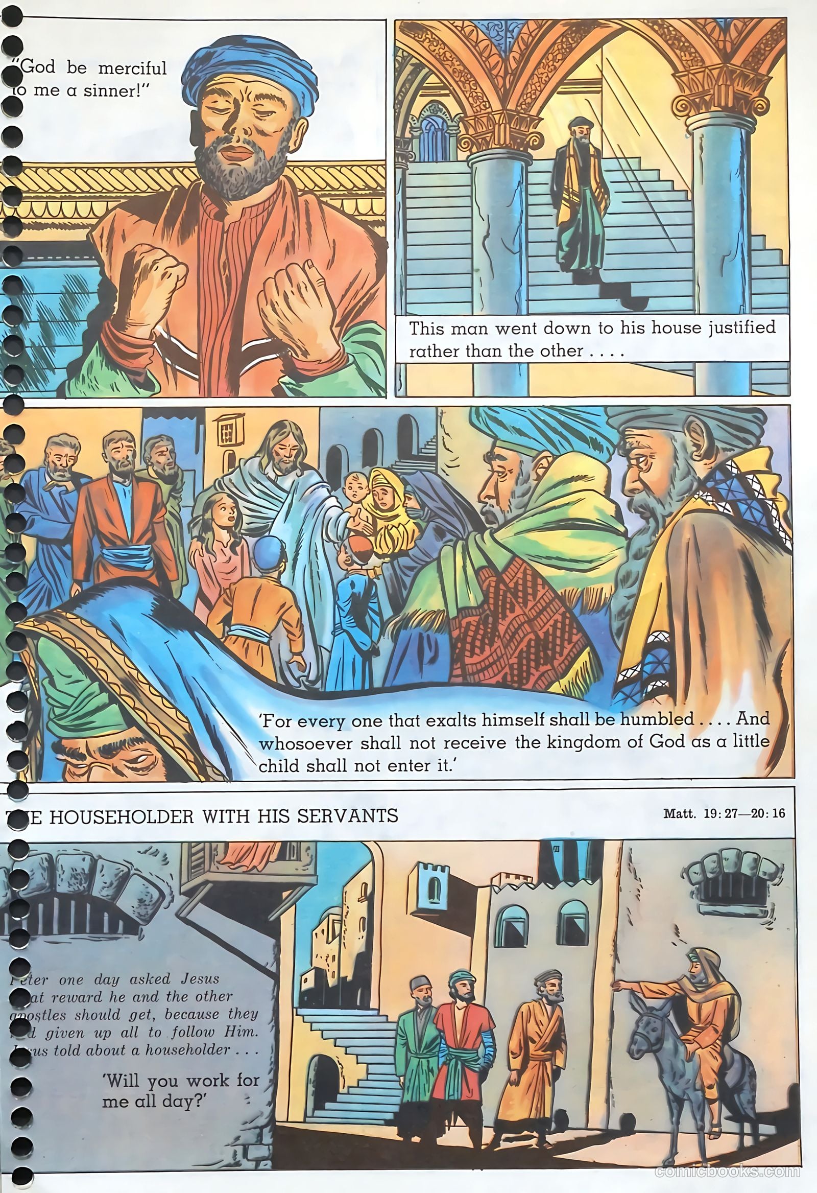 Parables Jesus Told #1 (1947) — page 35 of 48