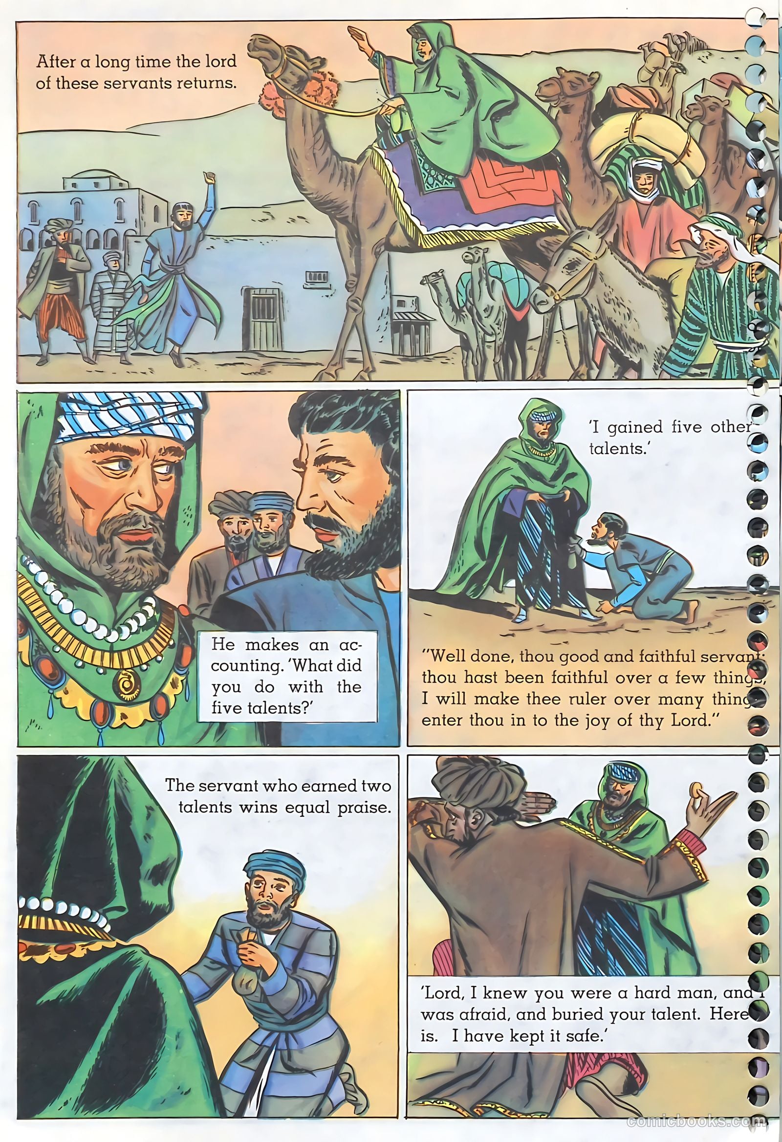Parables Jesus Told #1 (1947) — page 46 of 48