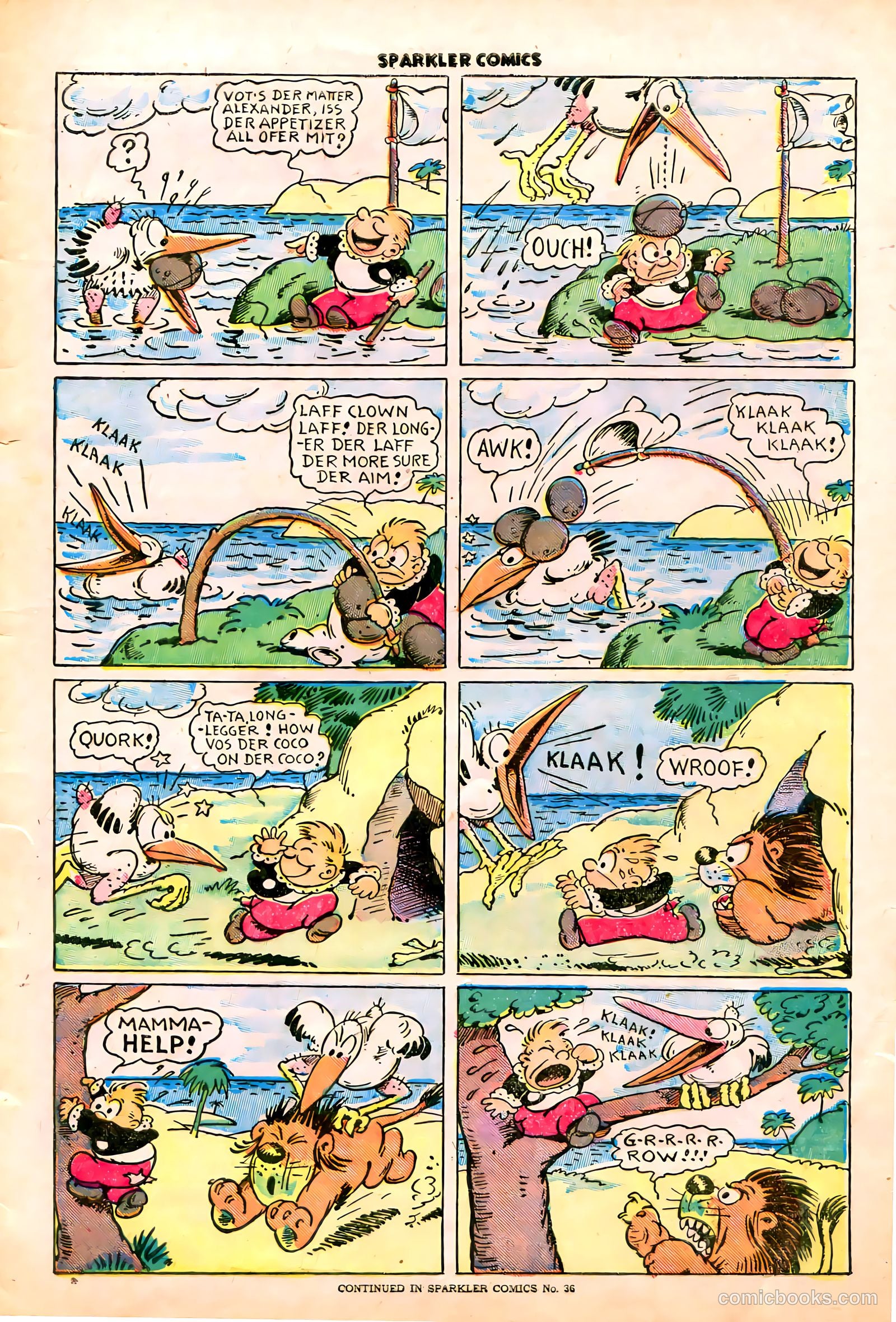 Sparkler Comics #35 (1948) — page 7 of 41