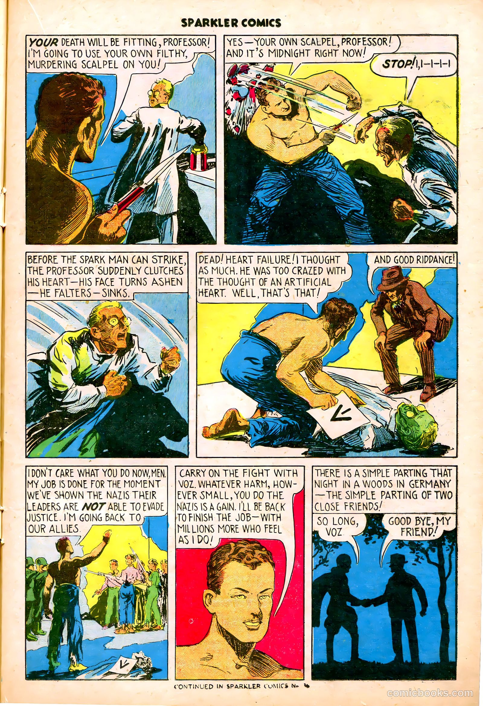 Sparkler Comics #35 (1948) — page 22 of 41