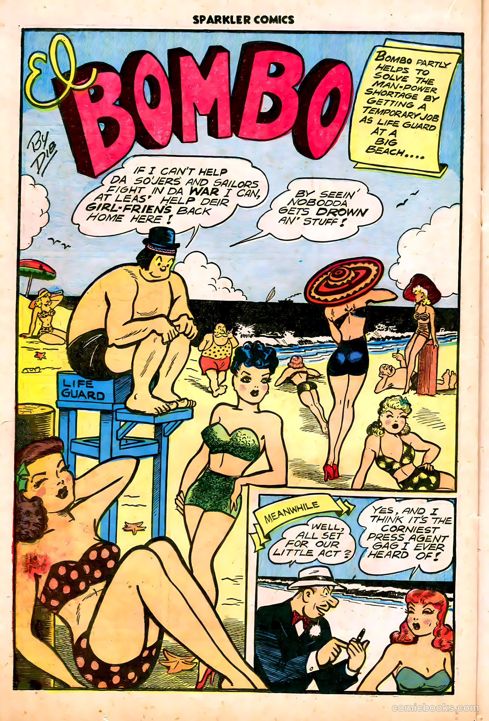 Sparkler Comics #35 (1948) — page 25 of 41