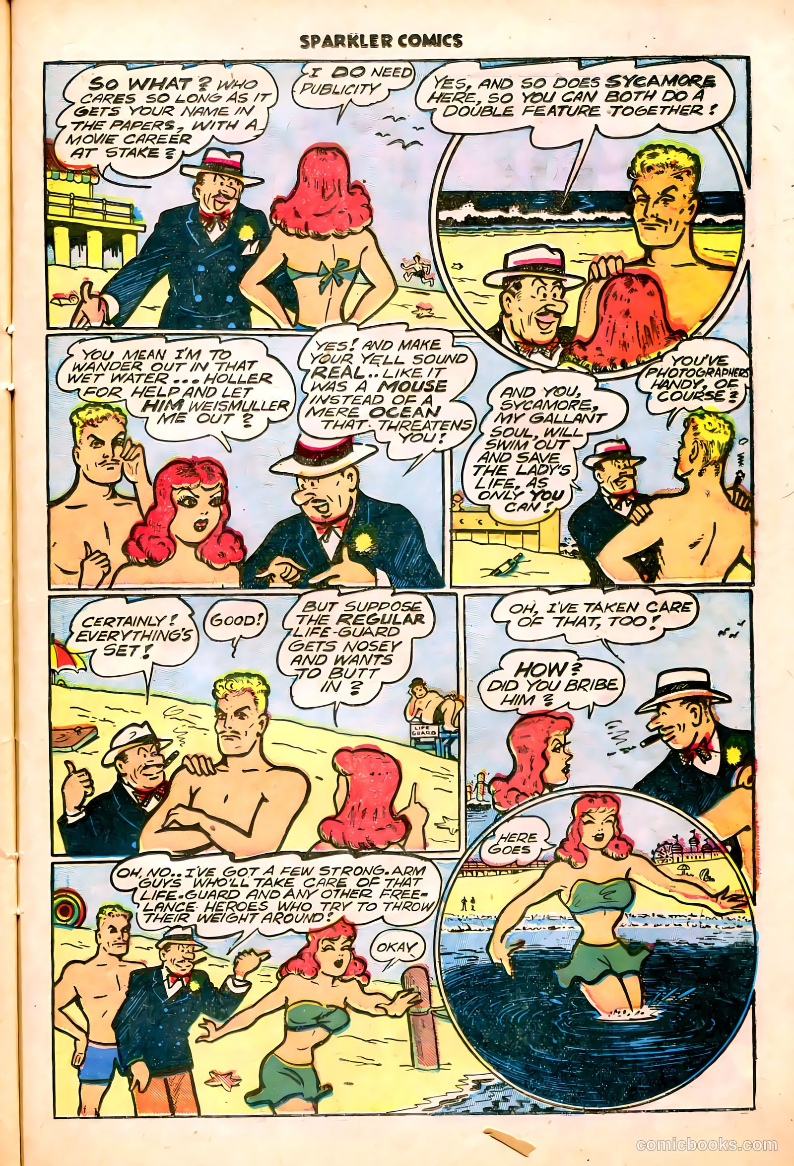 Sparkler Comics #35 (1948) — page 26 of 41