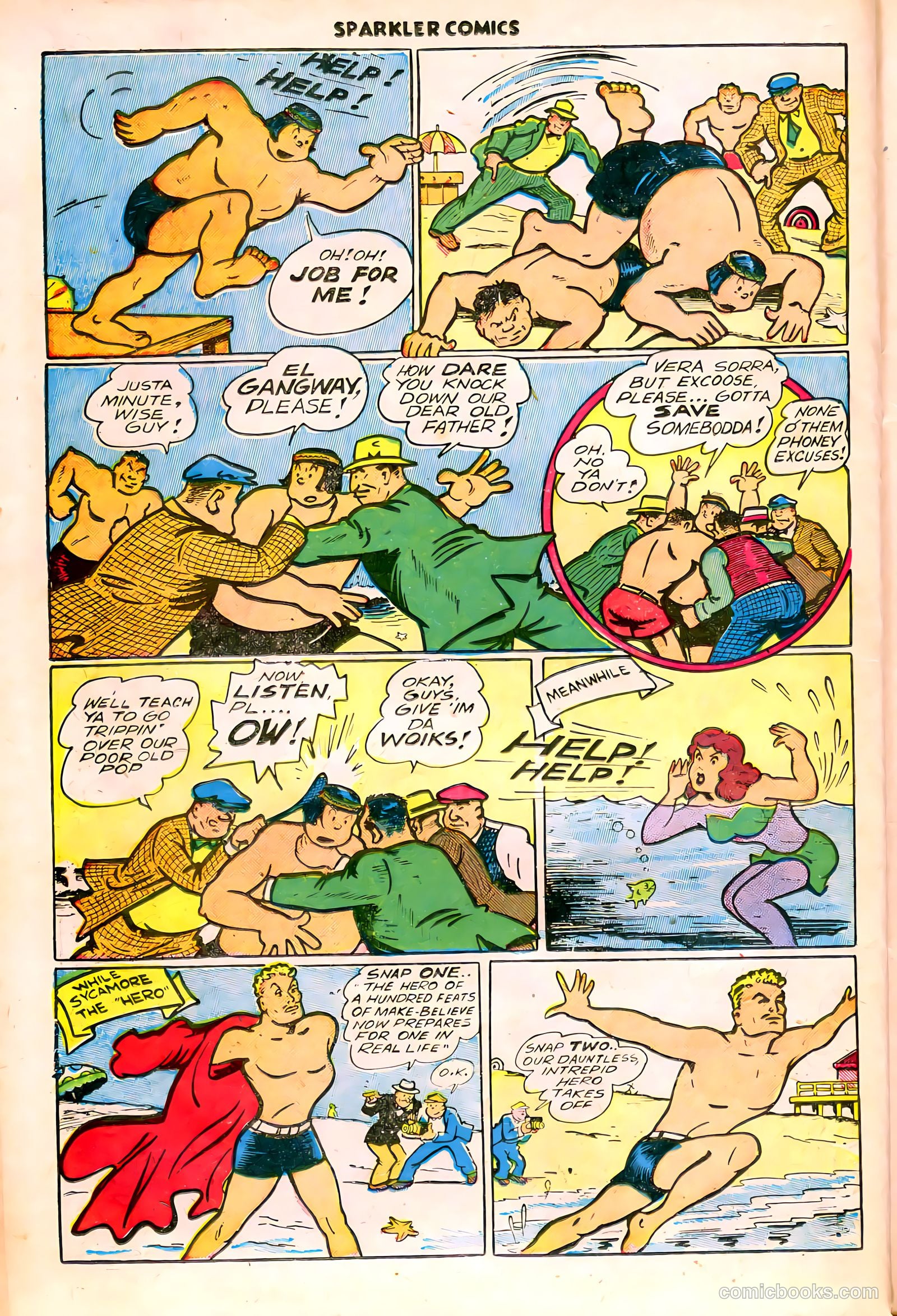 Sparkler Comics #35 (1948) — page 27 of 41
