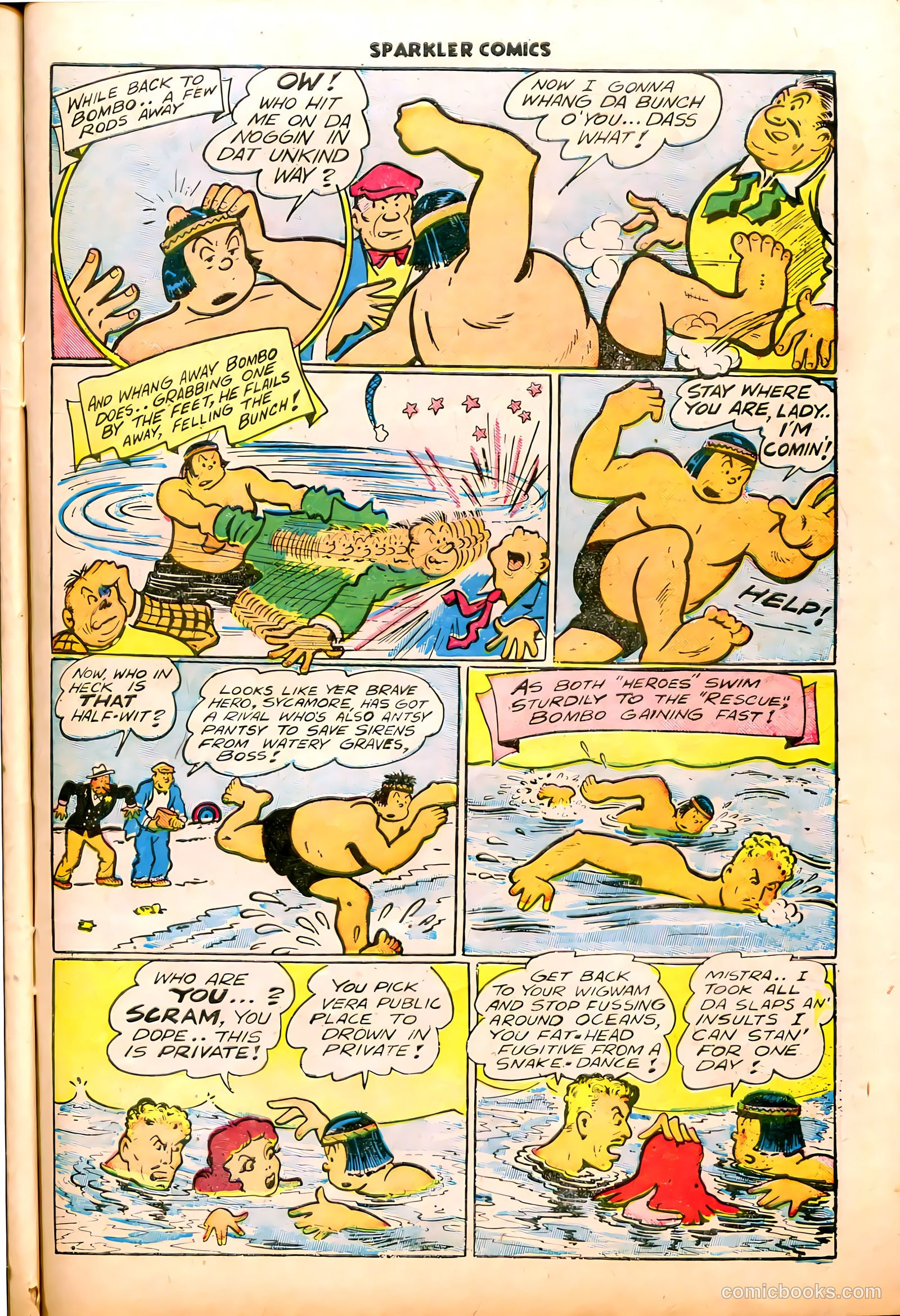 Sparkler Comics #35 (1948) — page 28 of 41