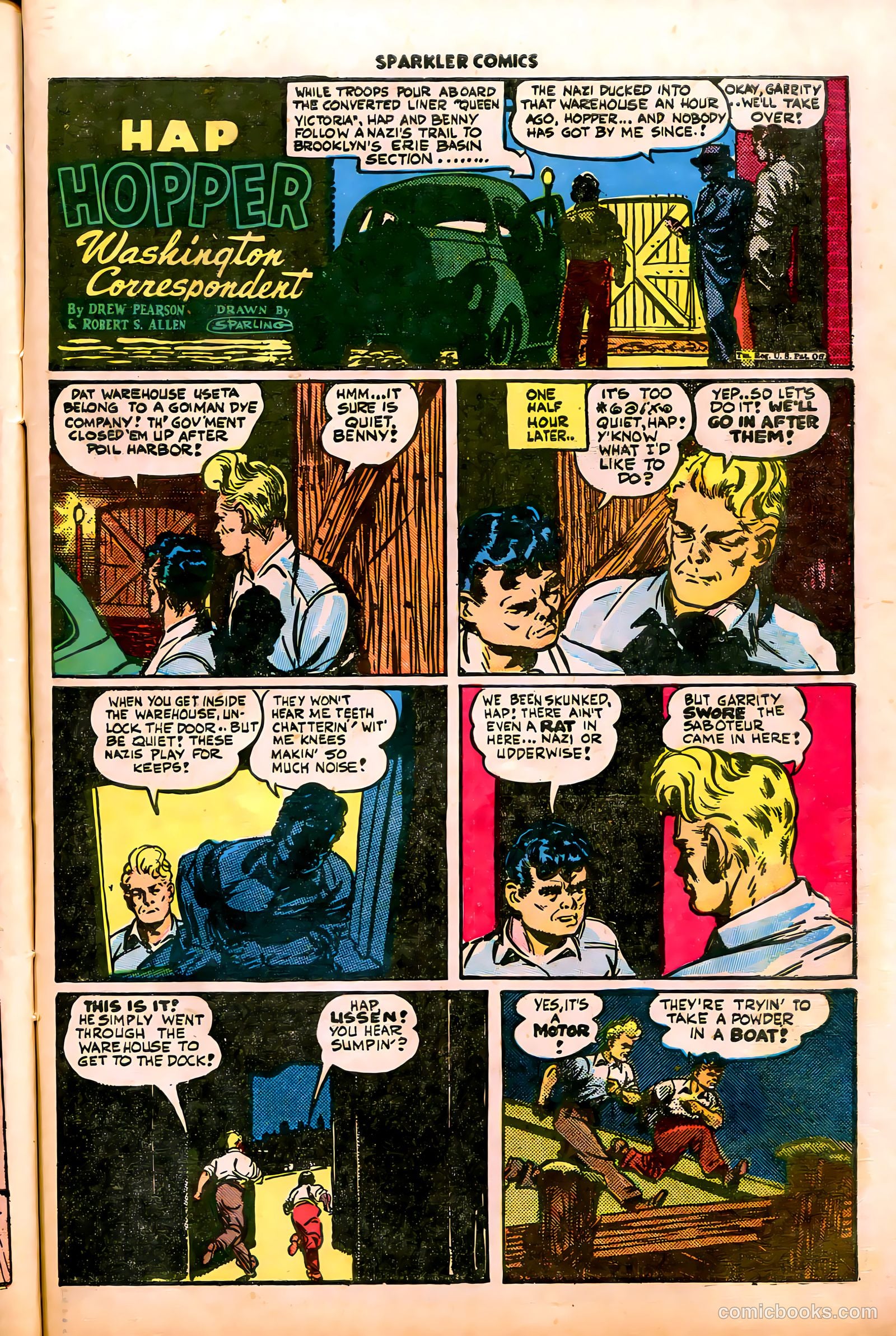 Sparkler Comics #35 (1948) — page 30 of 41