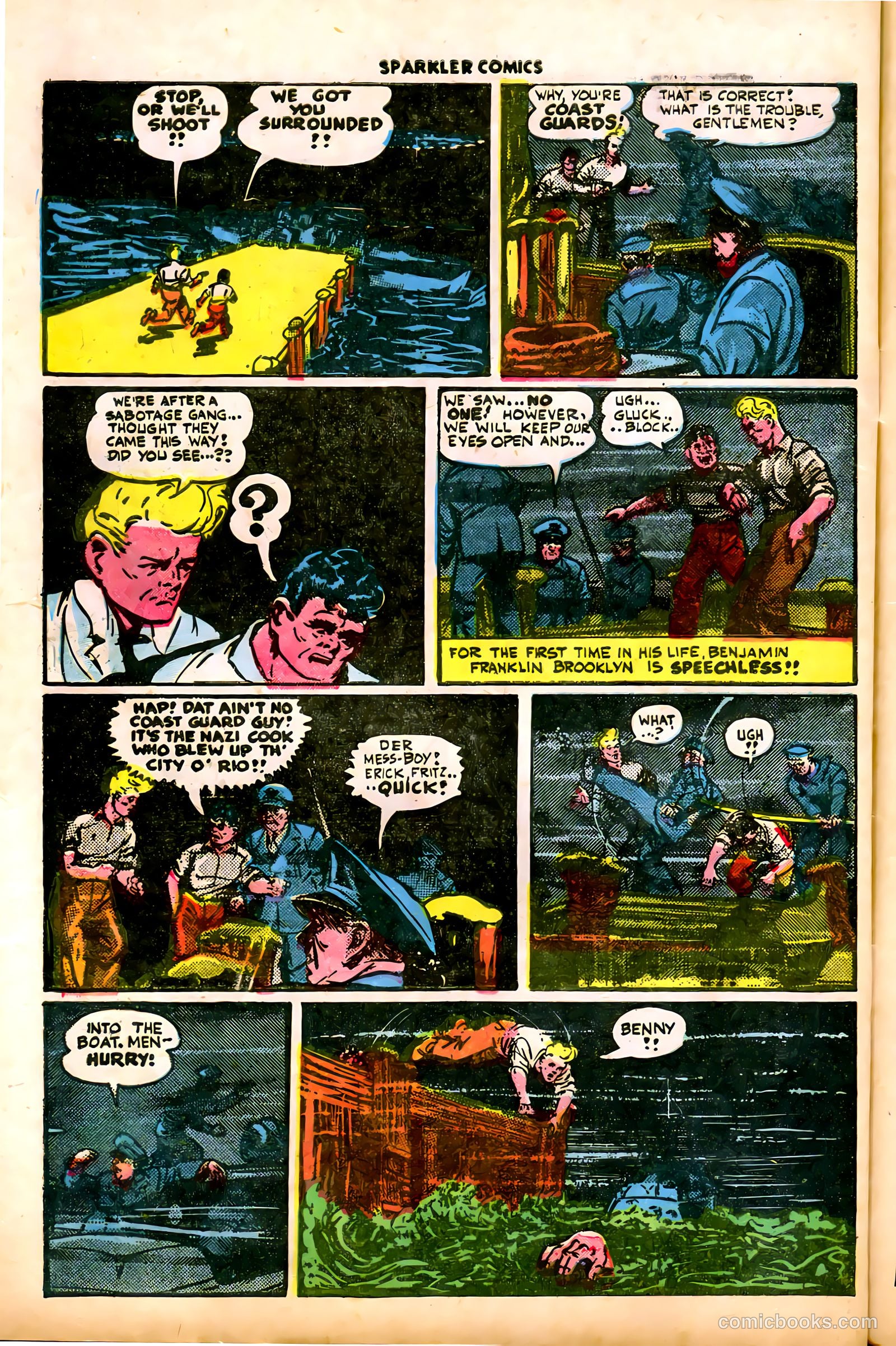 Sparkler Comics #35 (1948) — page 31 of 41