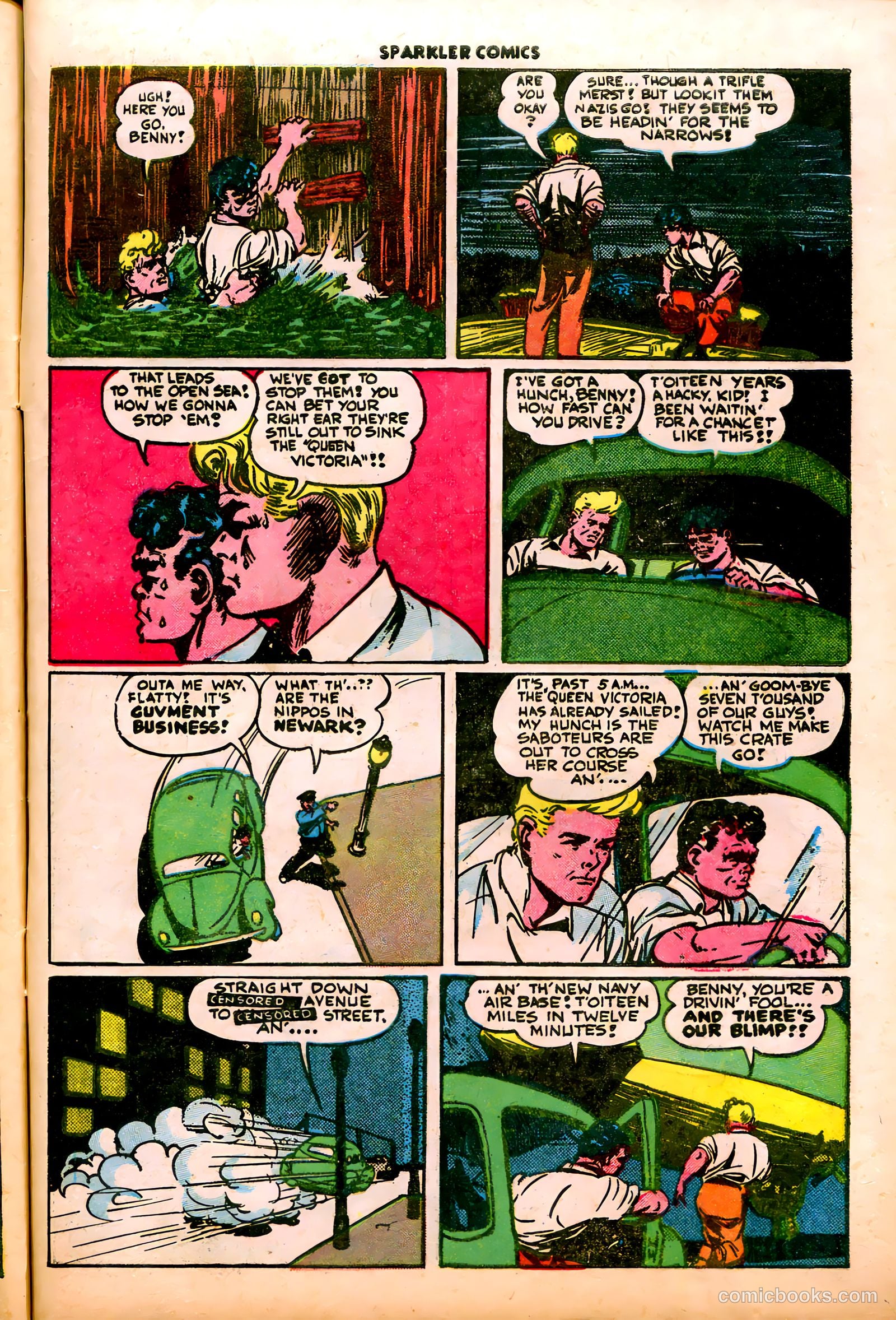 Sparkler Comics #35 (1948) — page 32 of 41