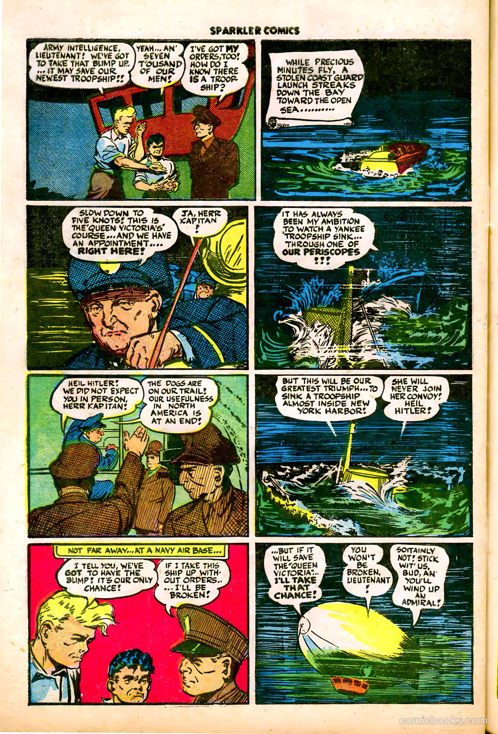 Sparkler Comics #35 (1948) — page 33 of 41