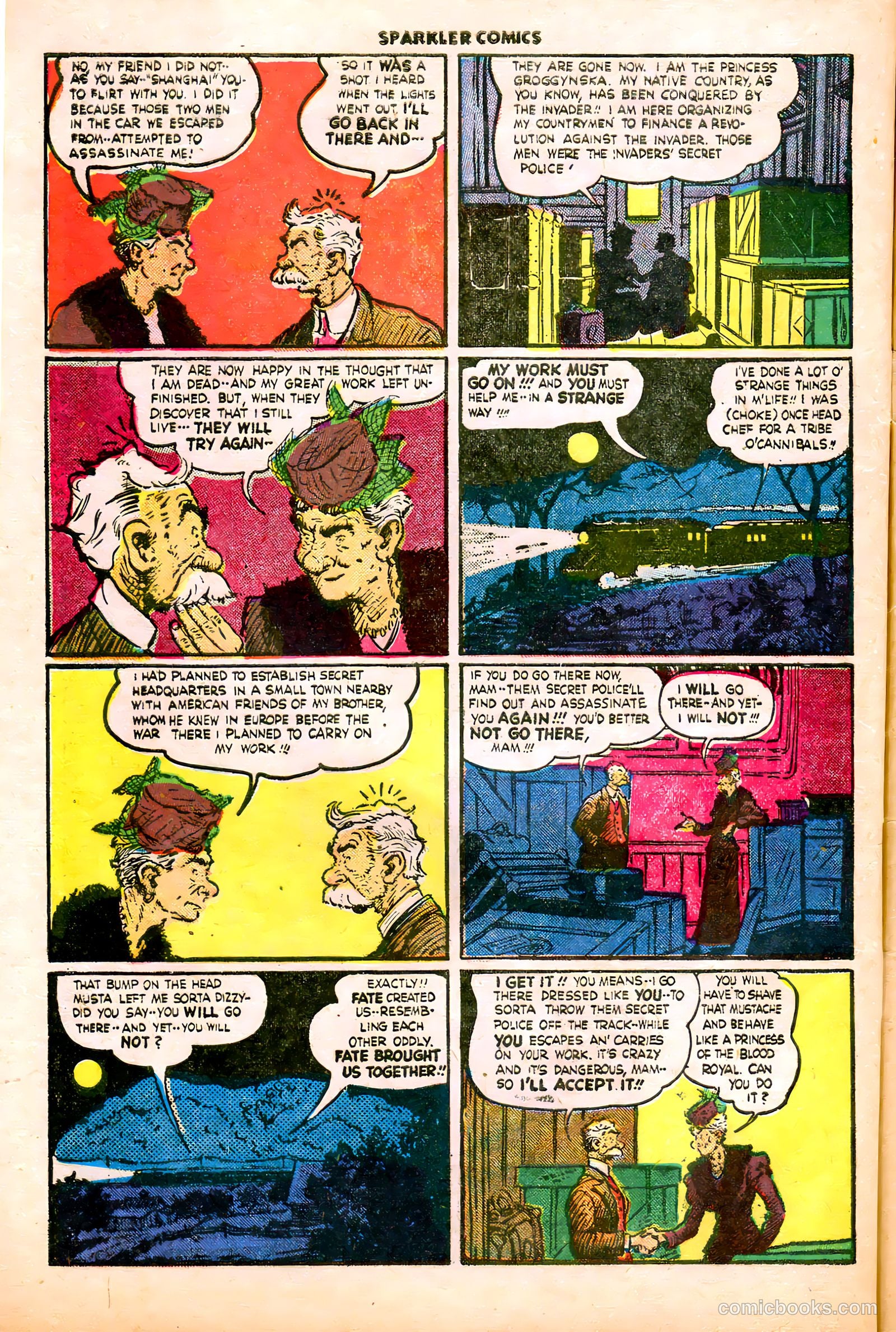 Sparkler Comics #35 (1948) — page 35 of 41