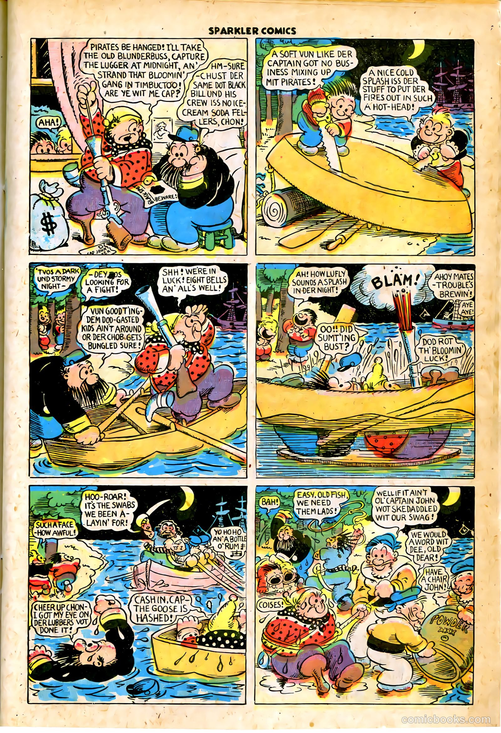 Sparkler Comics #74 (1948) — page 8 of 31