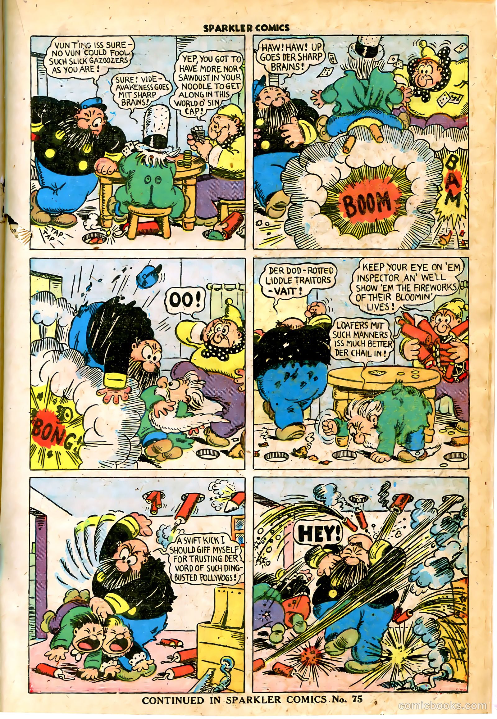 Sparkler Comics #74 (1948) — page 10 of 31