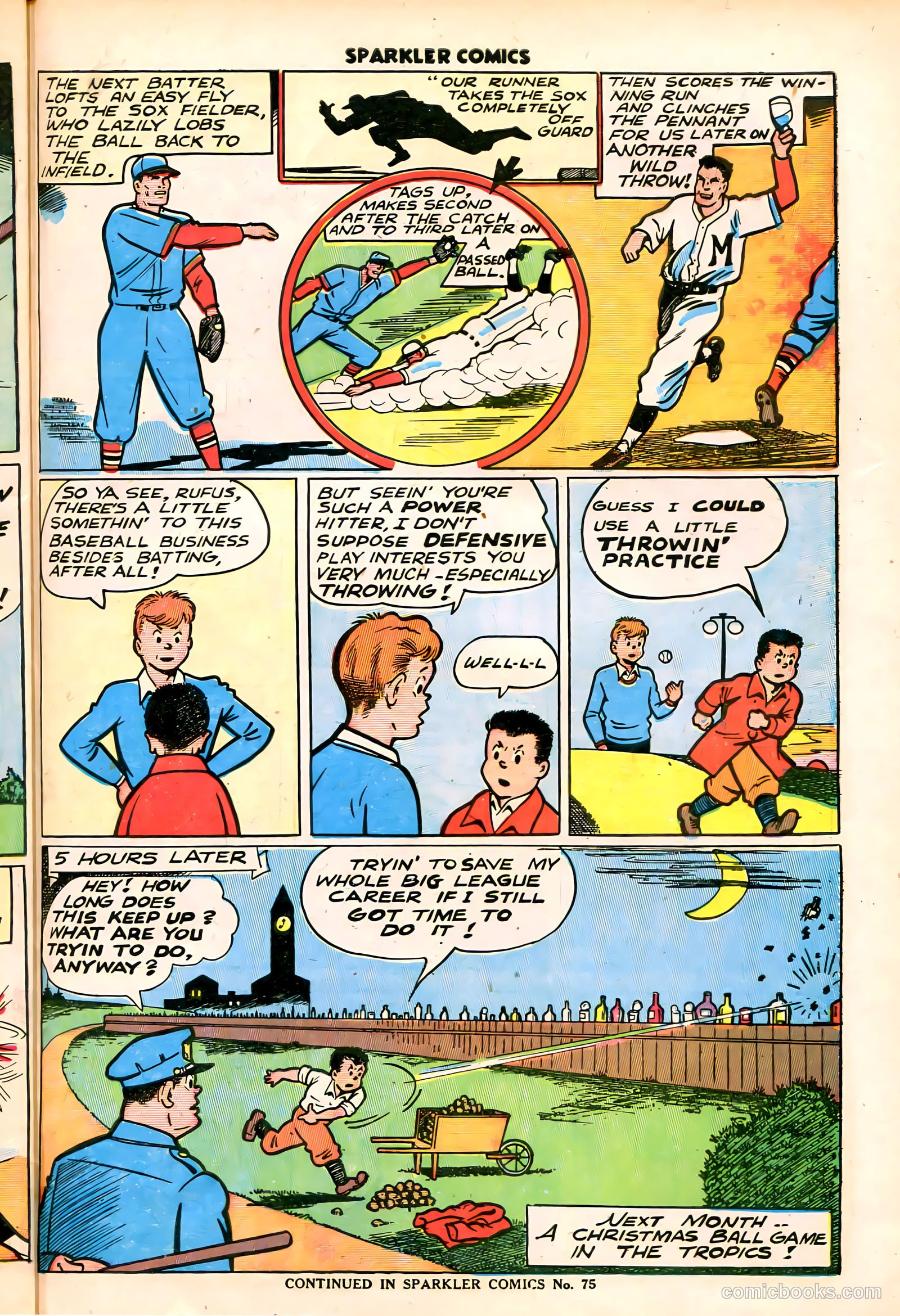 Sparkler Comics #74 (1948) — page 18 of 31