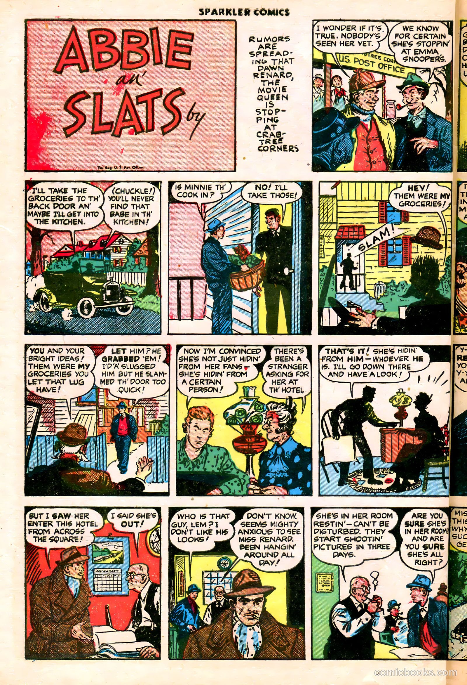Sparkler Comics #74 (1948) — page 19 of 31