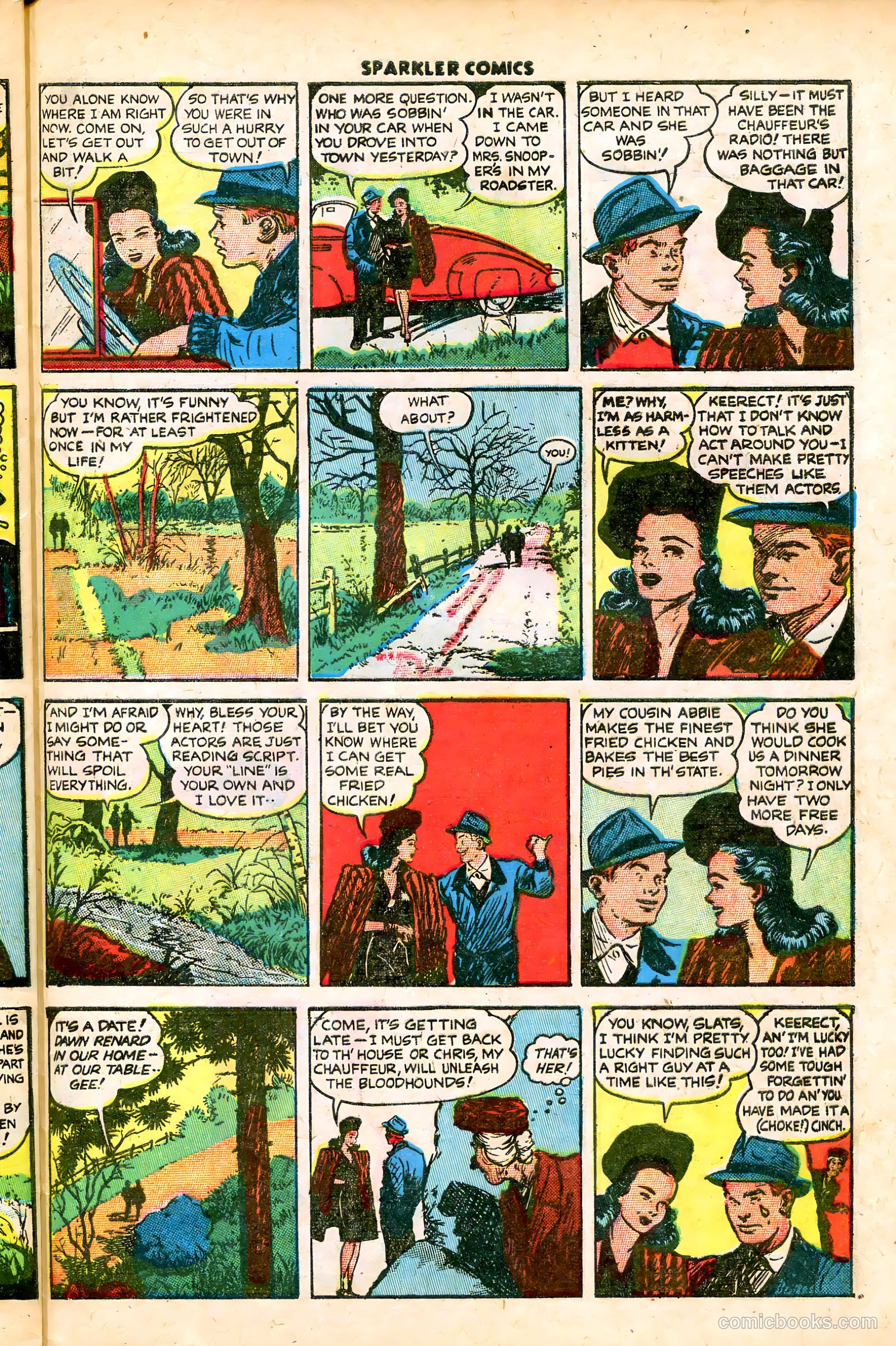 Sparkler Comics #74 (1948) — page 22 of 31