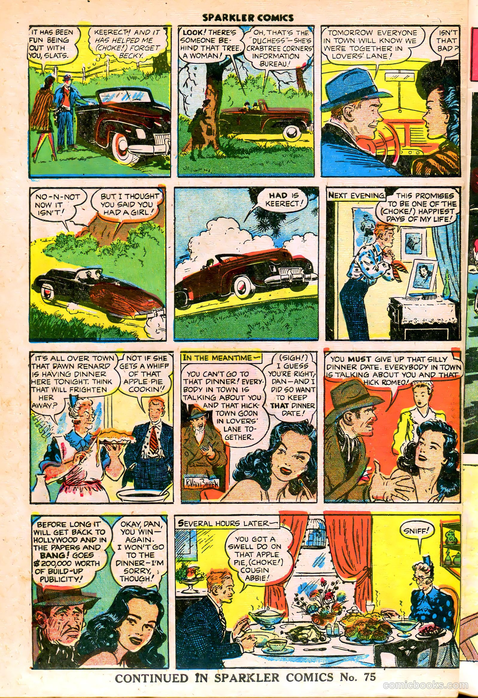 Sparkler Comics #74 (1948) — page 23 of 31