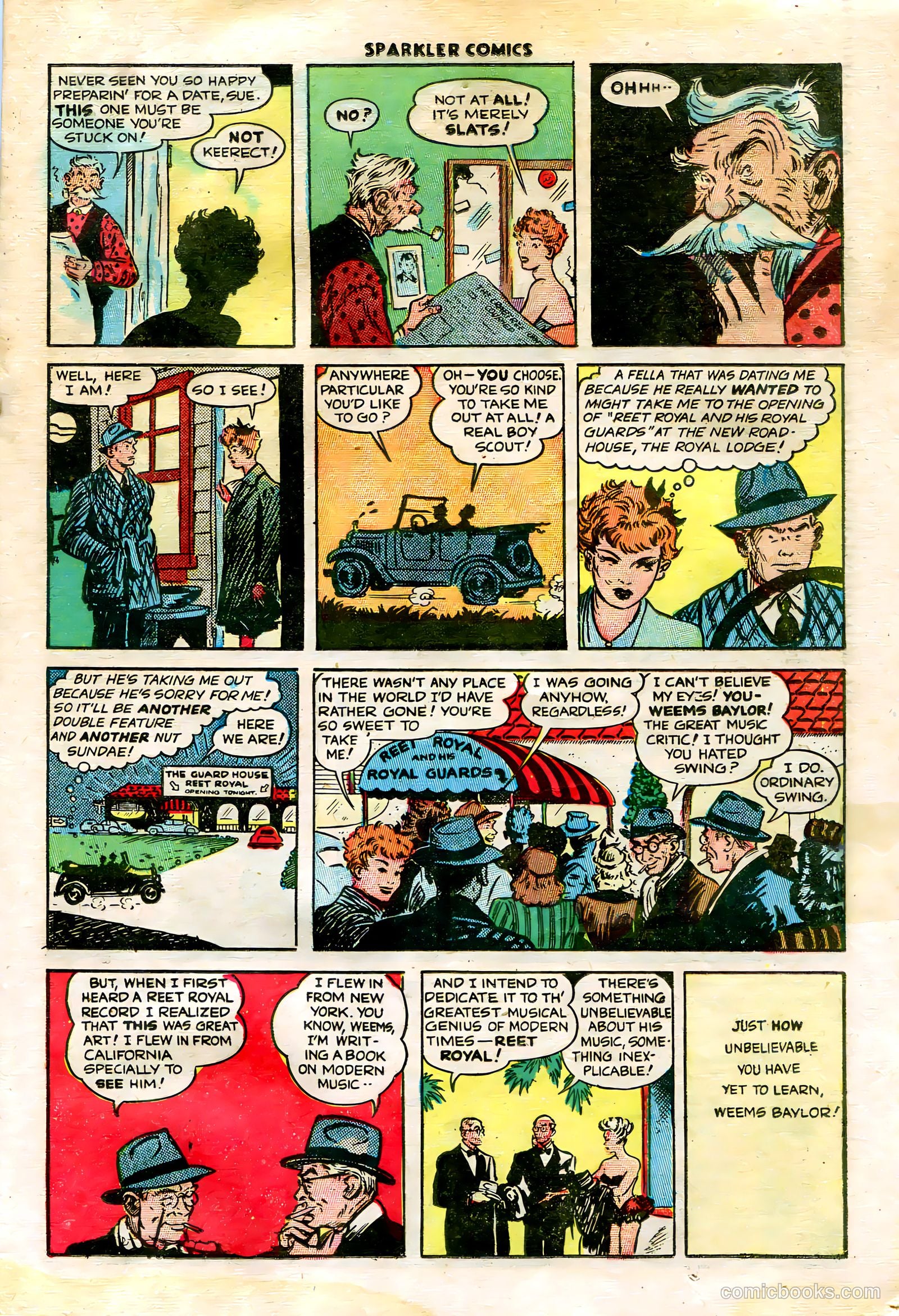 Sparkler Comics #75 (1948) — page 7 of 33