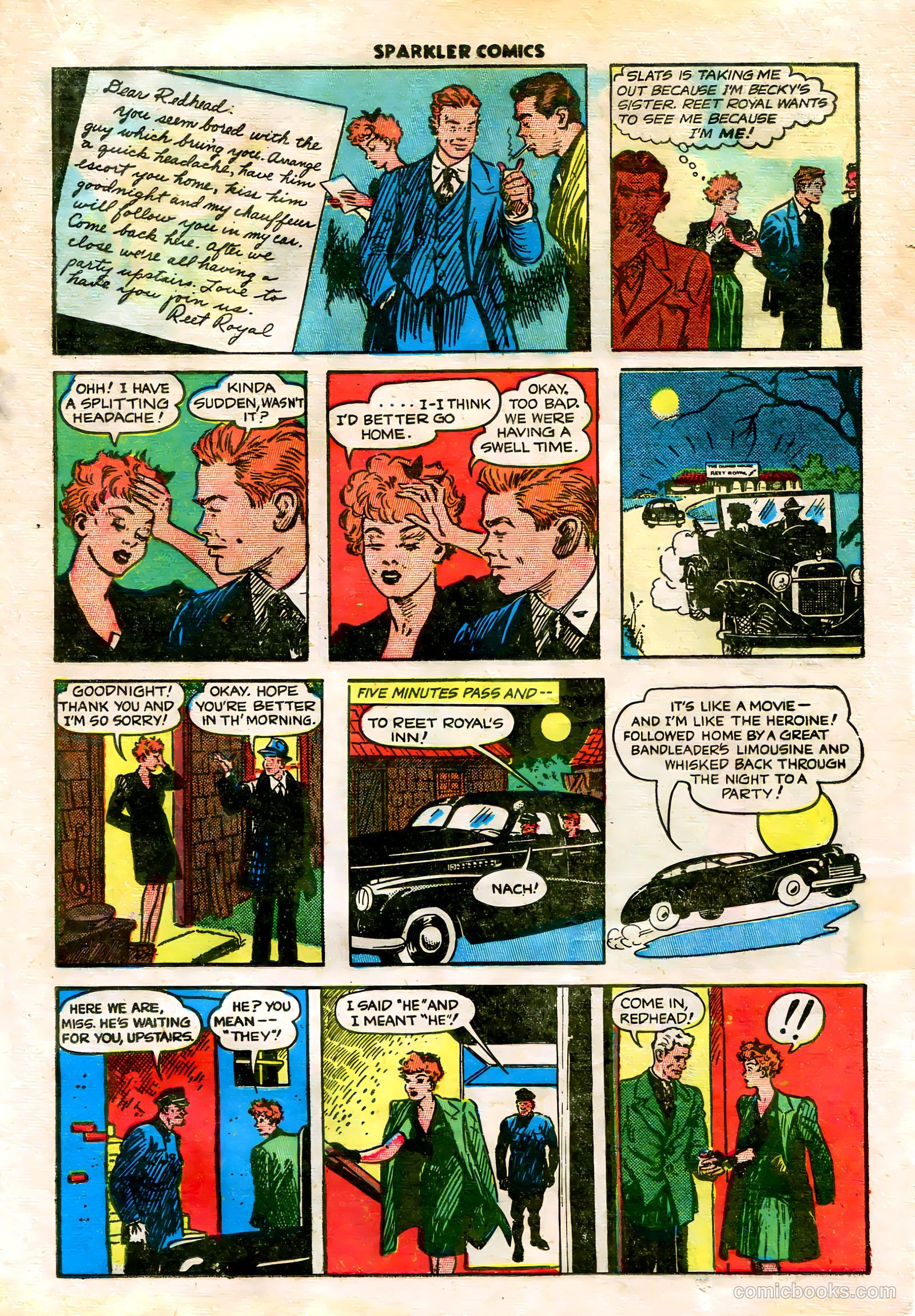 Sparkler Comics #75 (1948) — page 9 of 33