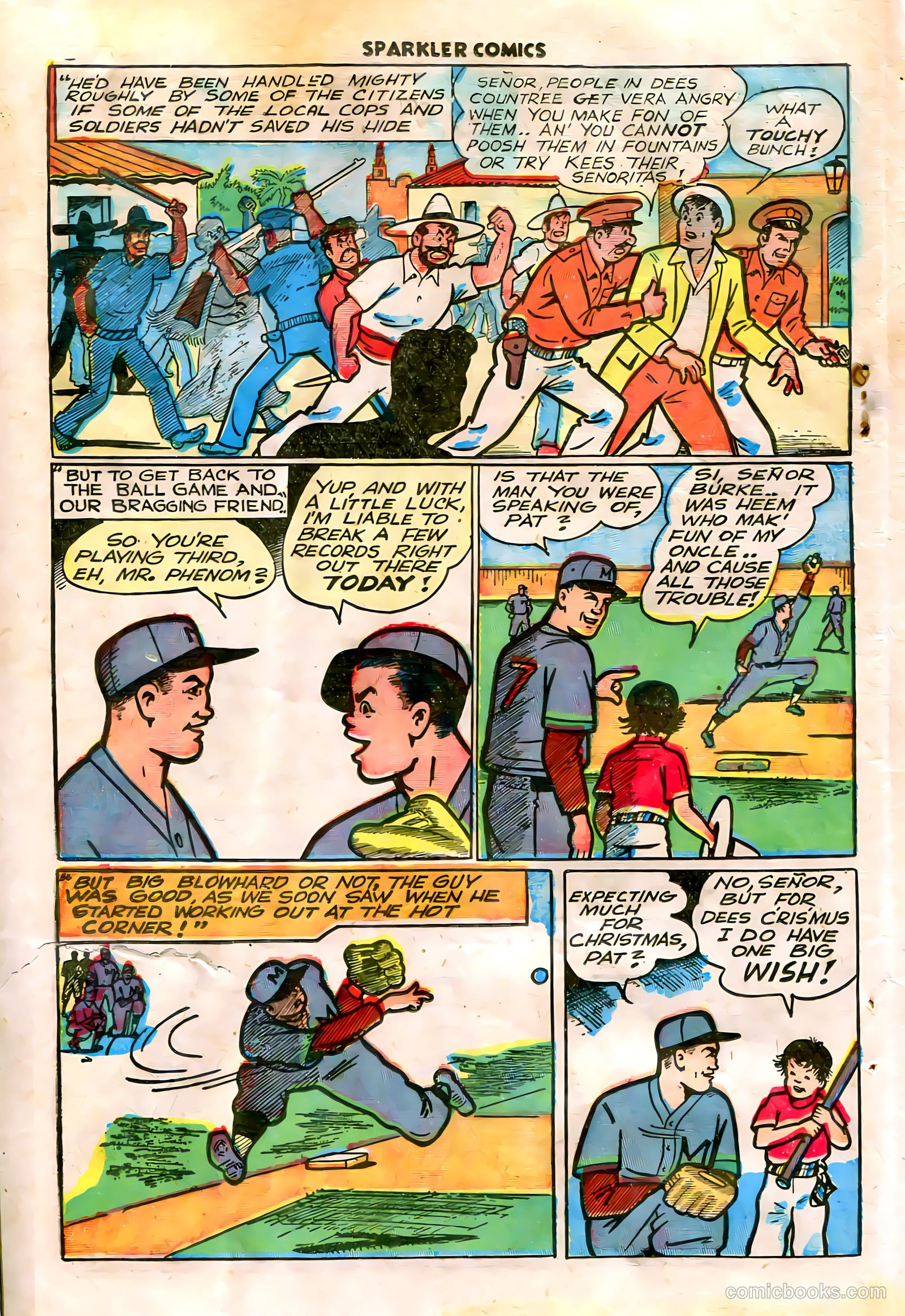 Sparkler Comics #75 (1948) — page 16 of 33
