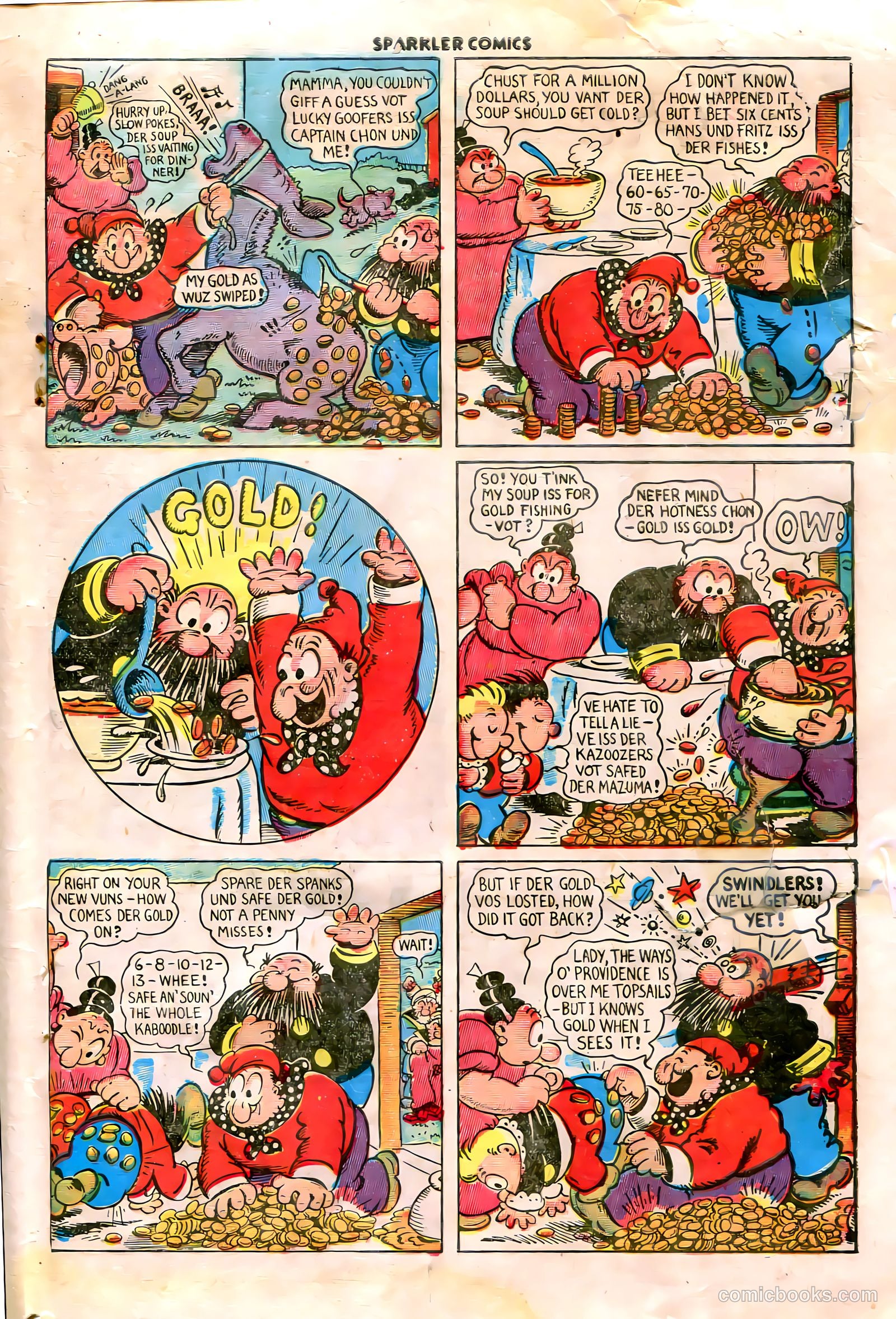 Sparkler Comics #75 (1948) — page 21 of 33