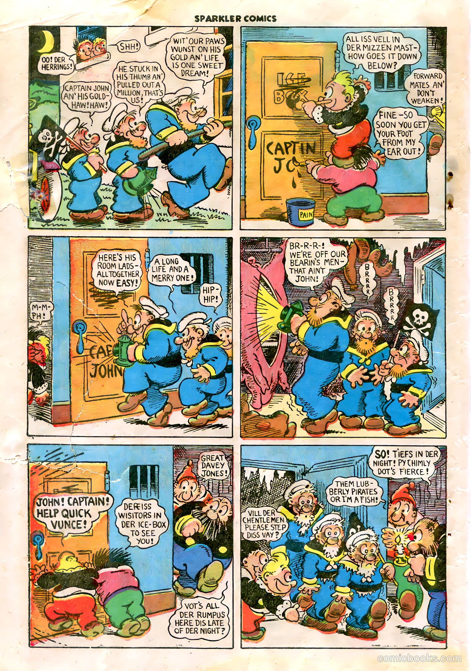 Sparkler Comics #75 (1948) — page 22 of 33