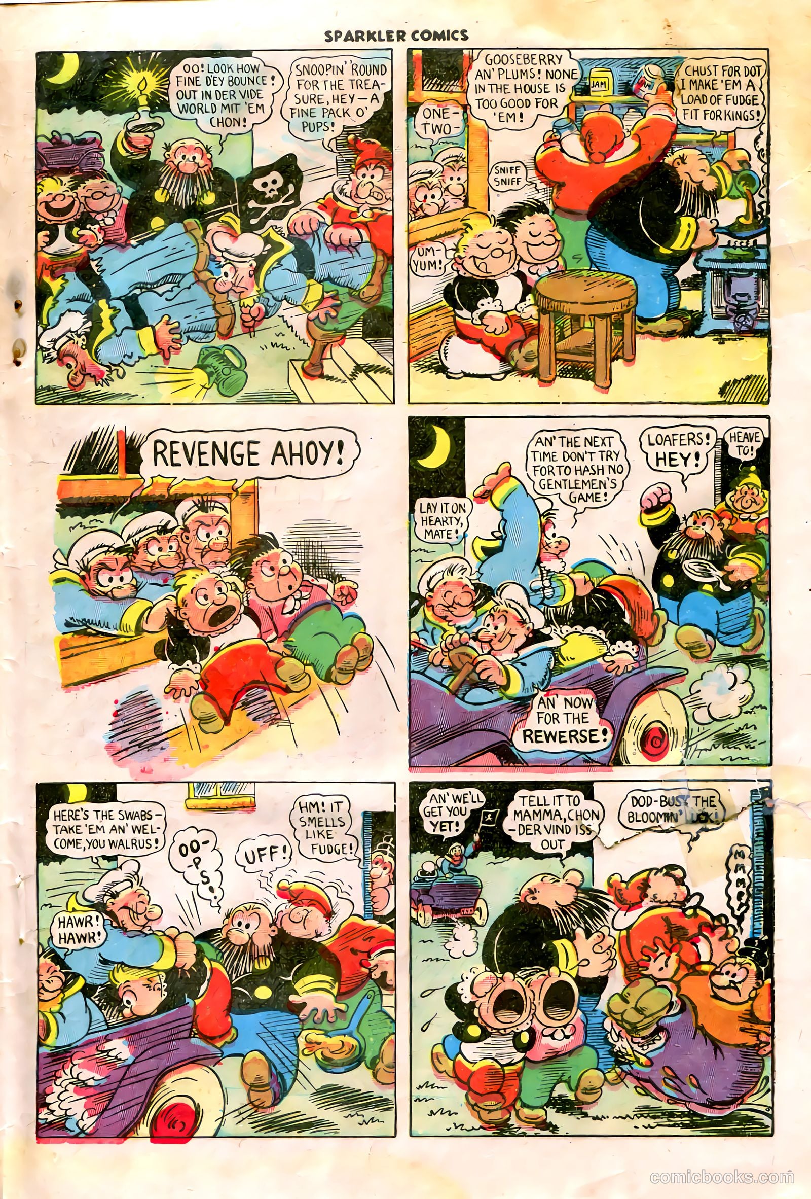Sparkler Comics #75 (1948) — page 23 of 33